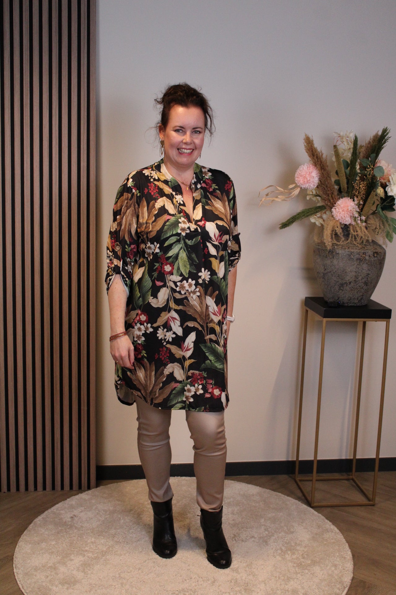 Noëlle | tuniek zwart 38 t/m 48