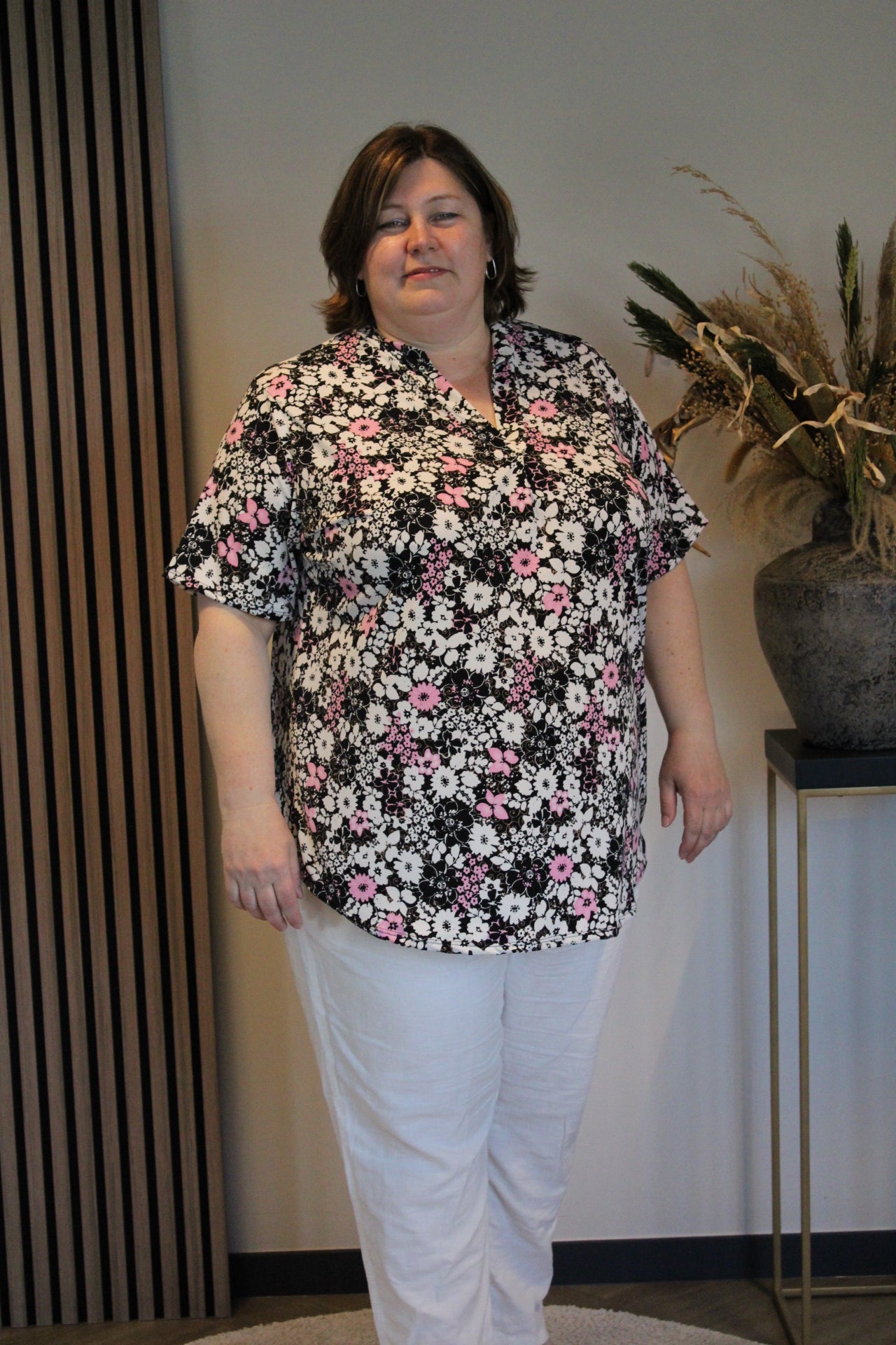 Marley | Blouse korte mouw 52 t/m 58