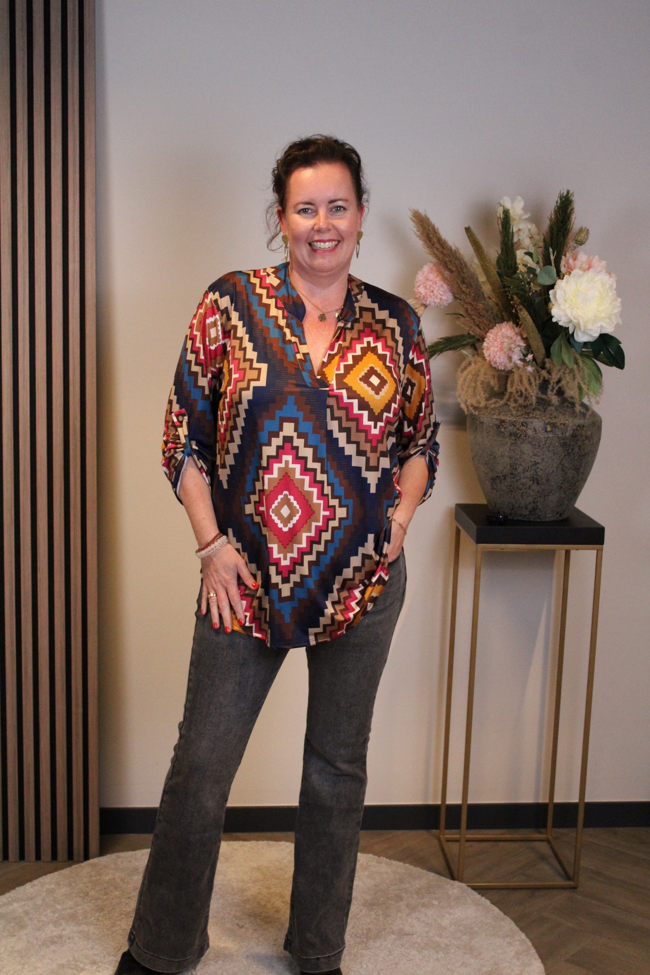 Josefine | Blouse lange mouw 38 t/m 48