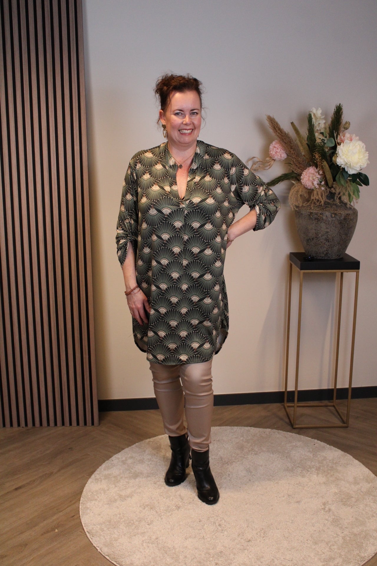 Anneke | Tuniek groen 48 t/m 52