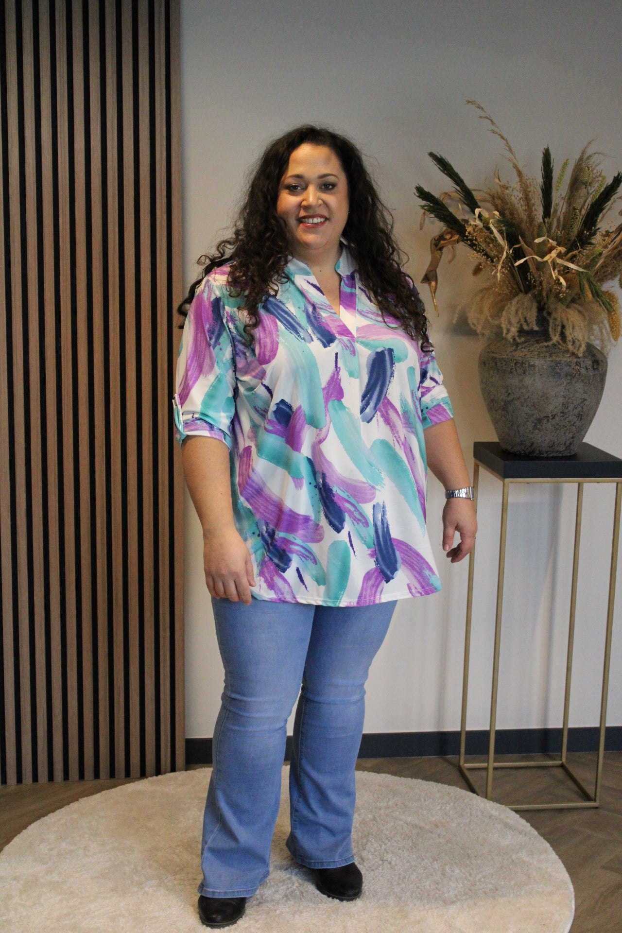 Dominique | Flared Jeans 38 - 54