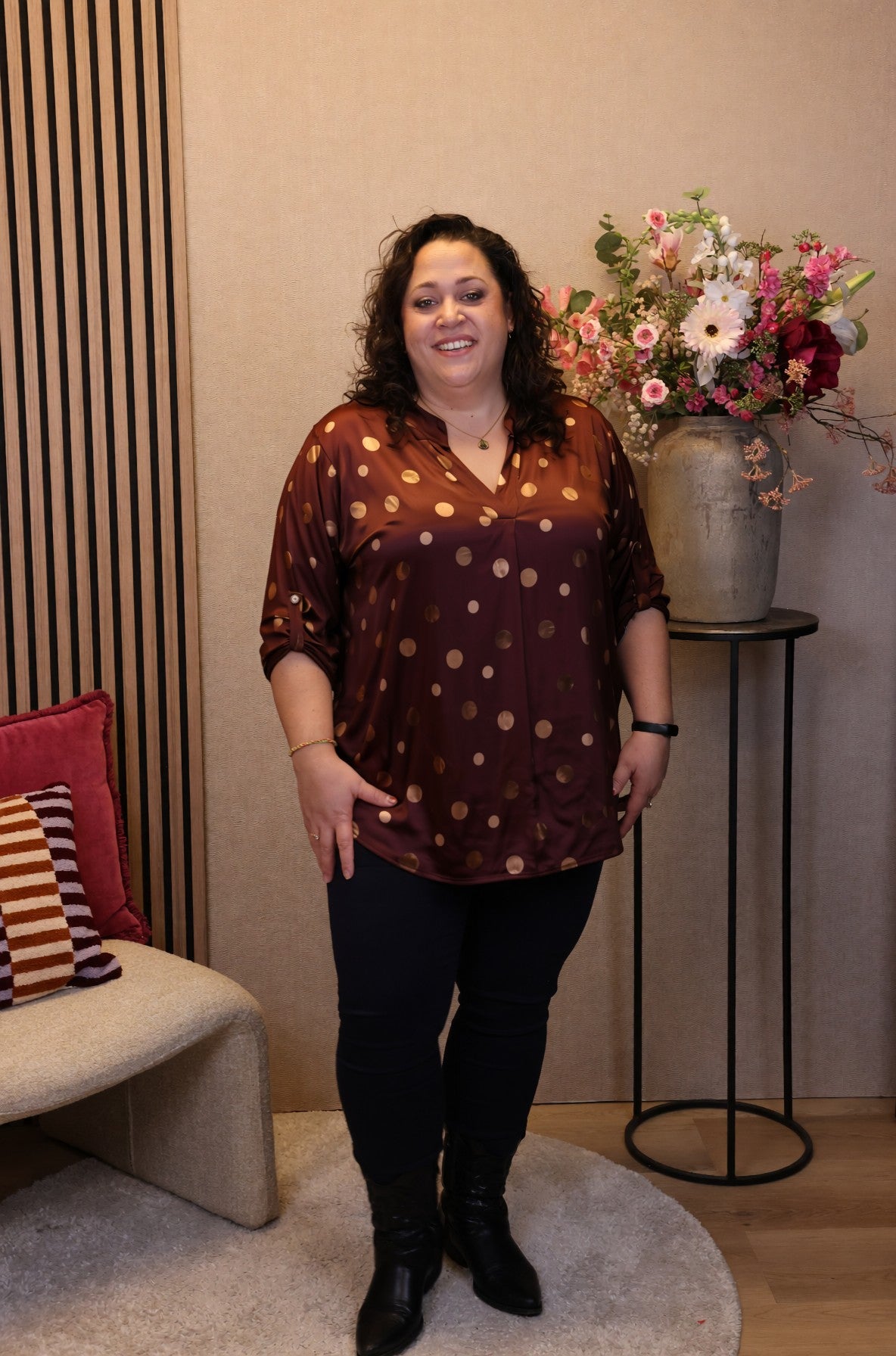 Esmee | Blouse roze