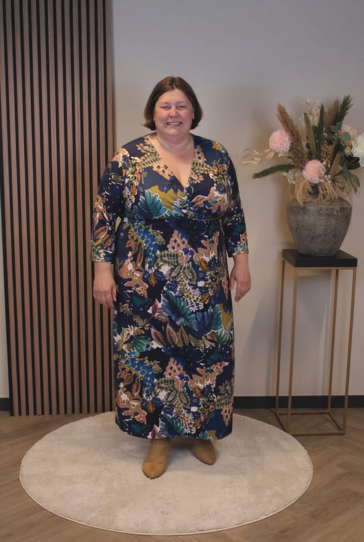 Christa | Jurk blauw