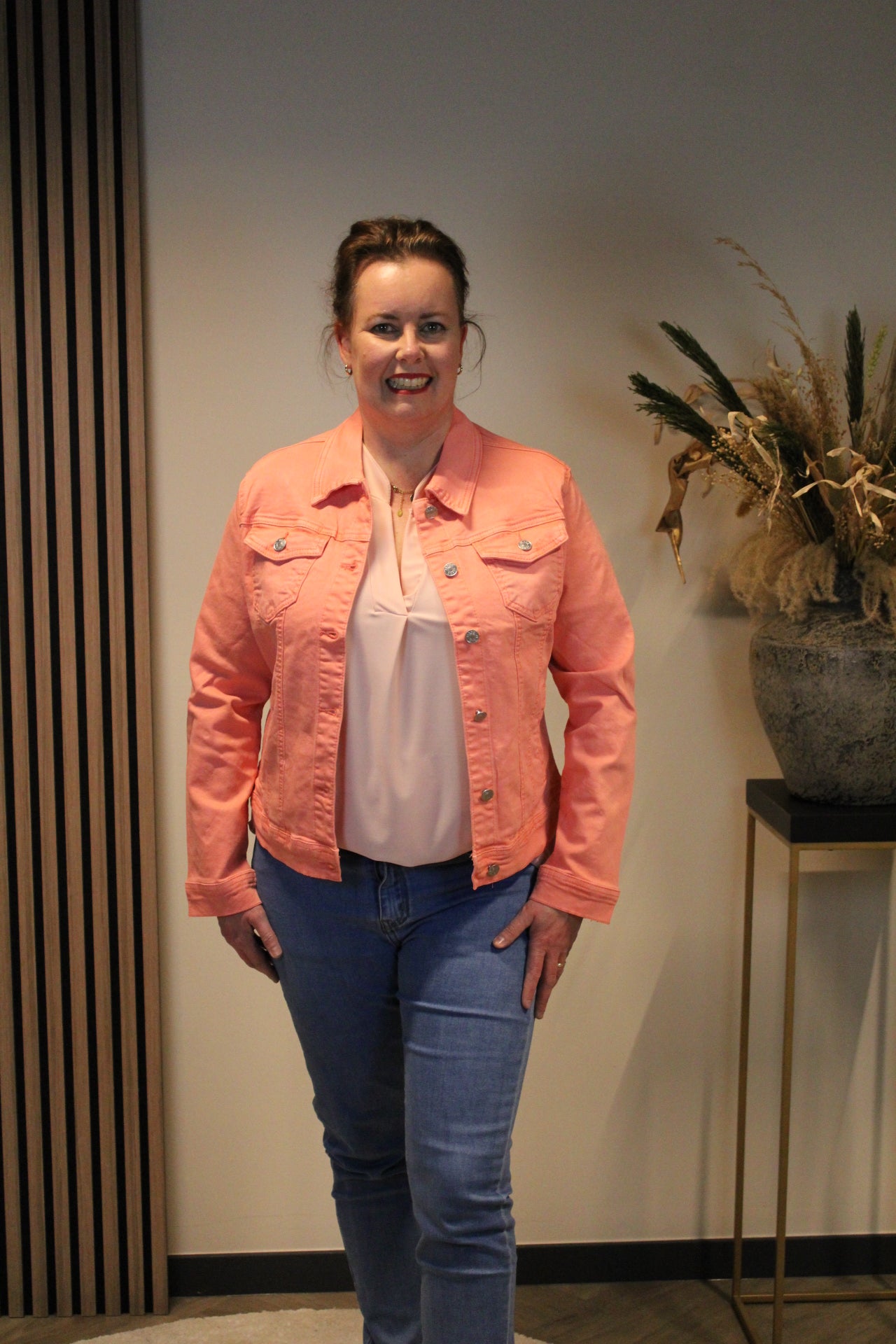 Maxime | Koraal Spijkerjas