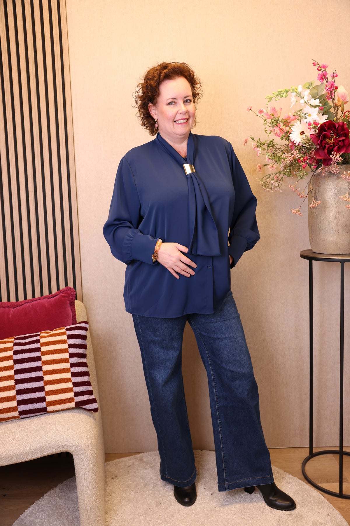 Céline | Blouse navy
