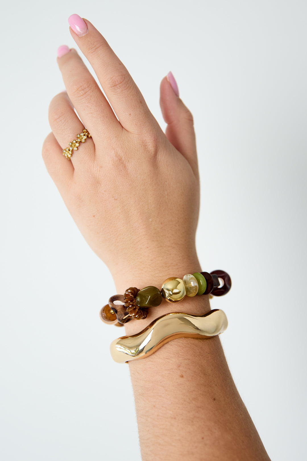 Eline | Armband bruin