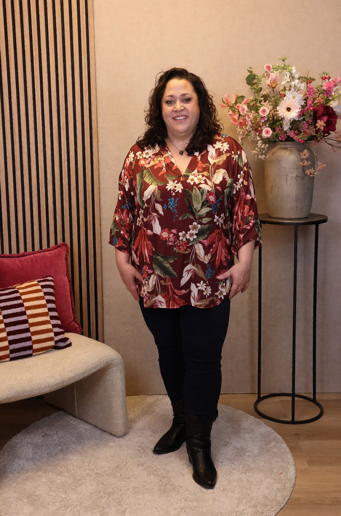 Elise | Blouse roze