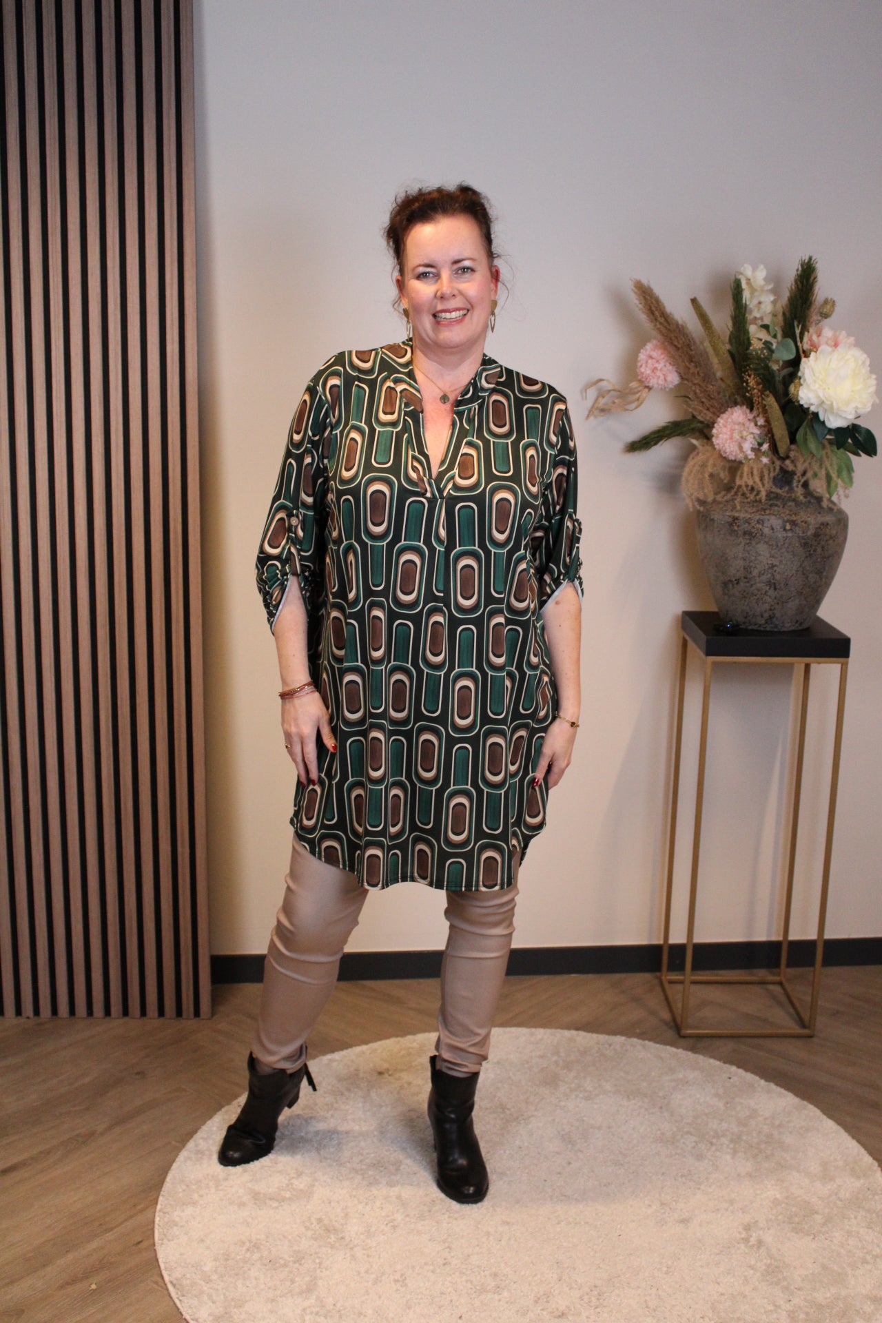 Tineke | tuniek groen 38 t/m 48