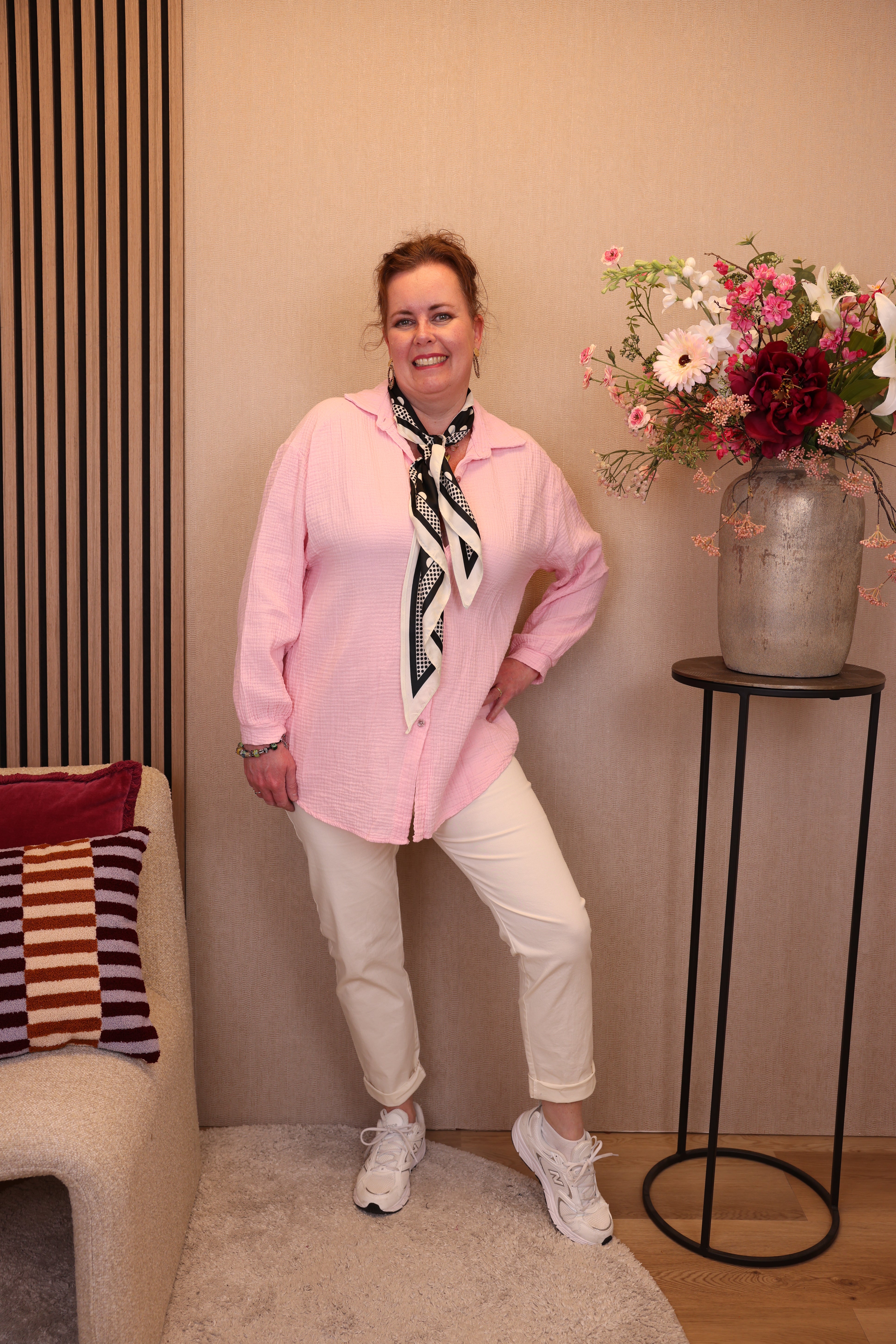 Sara | Blouse roze