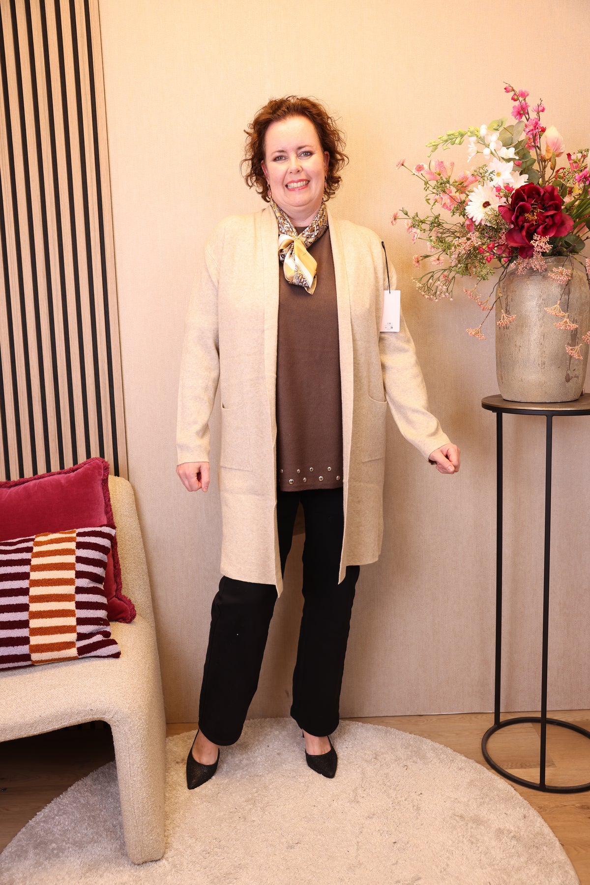 Noor | Vest beige