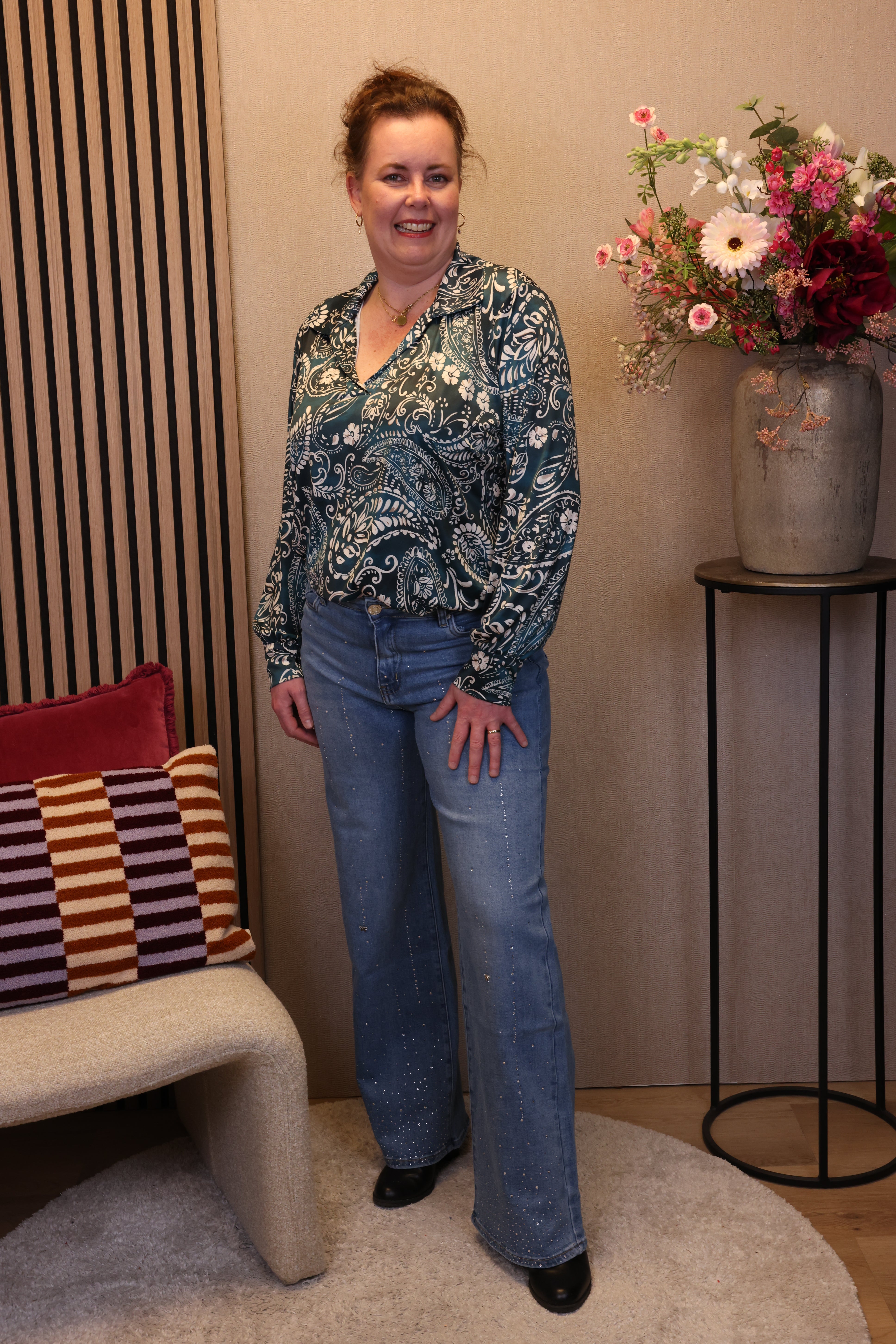 Elin | Jeans blauw 40 - 48
