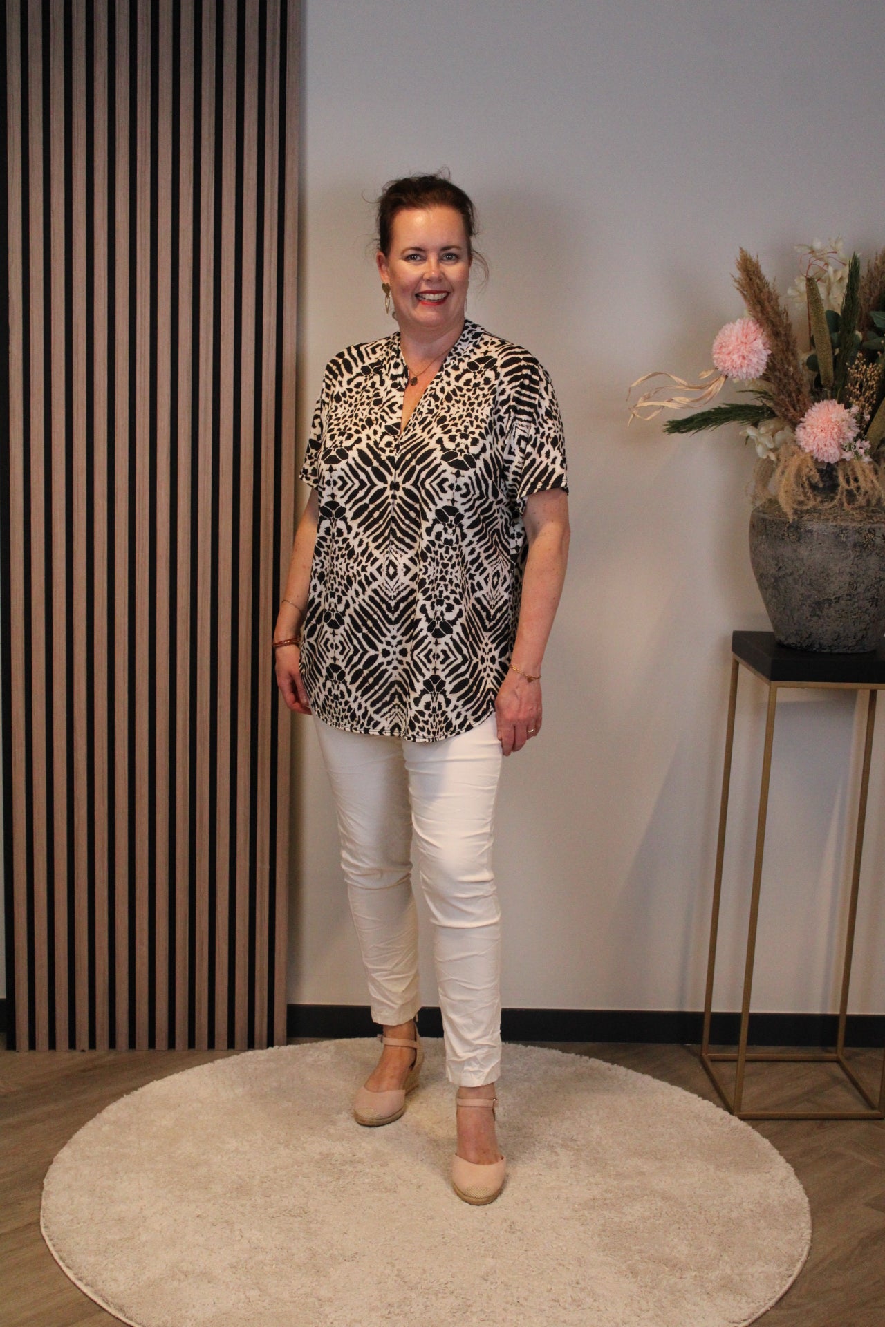 Puck | Broek lang beige 38 t/m 48