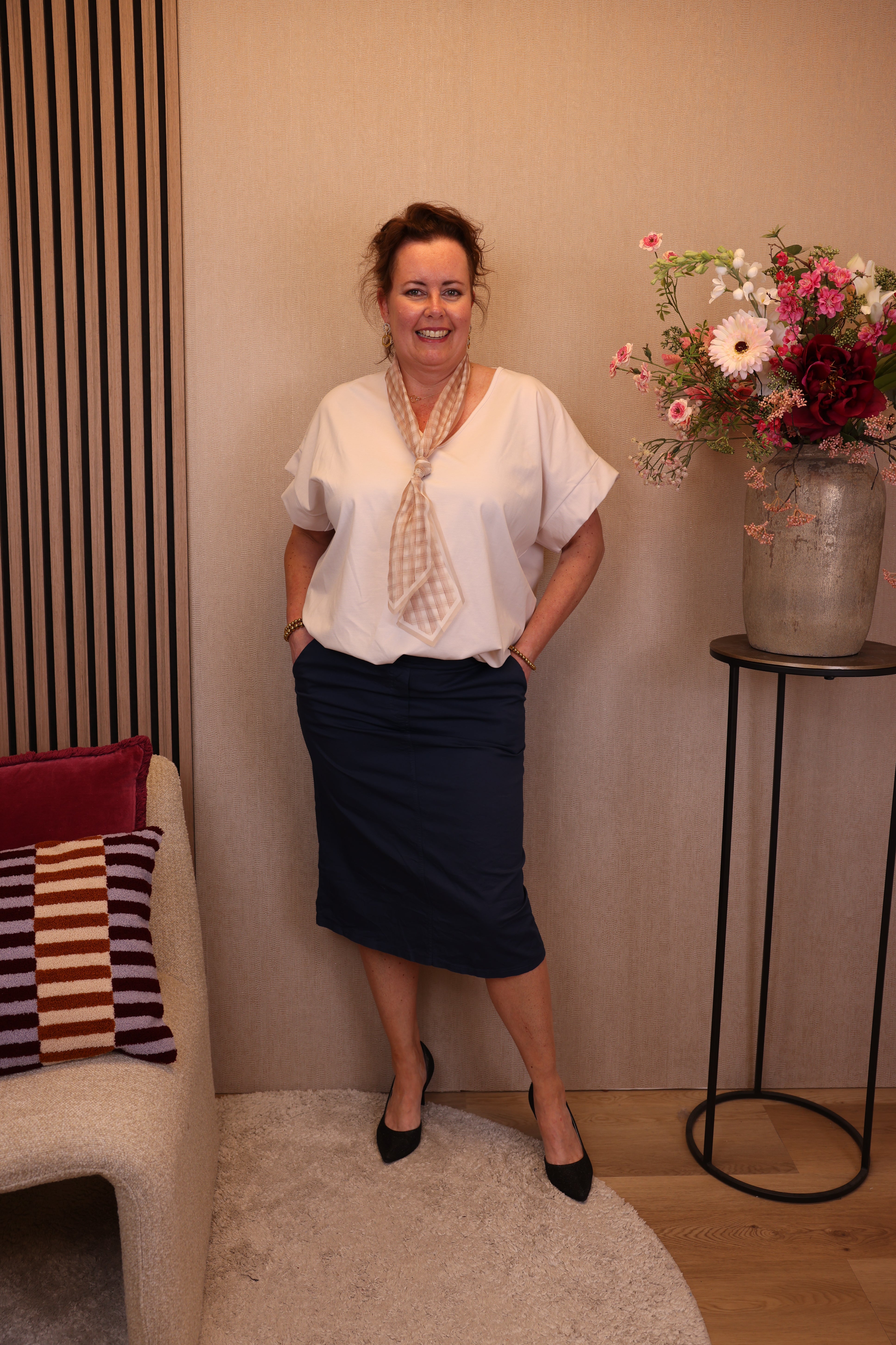 Kim | Rok donker blauw