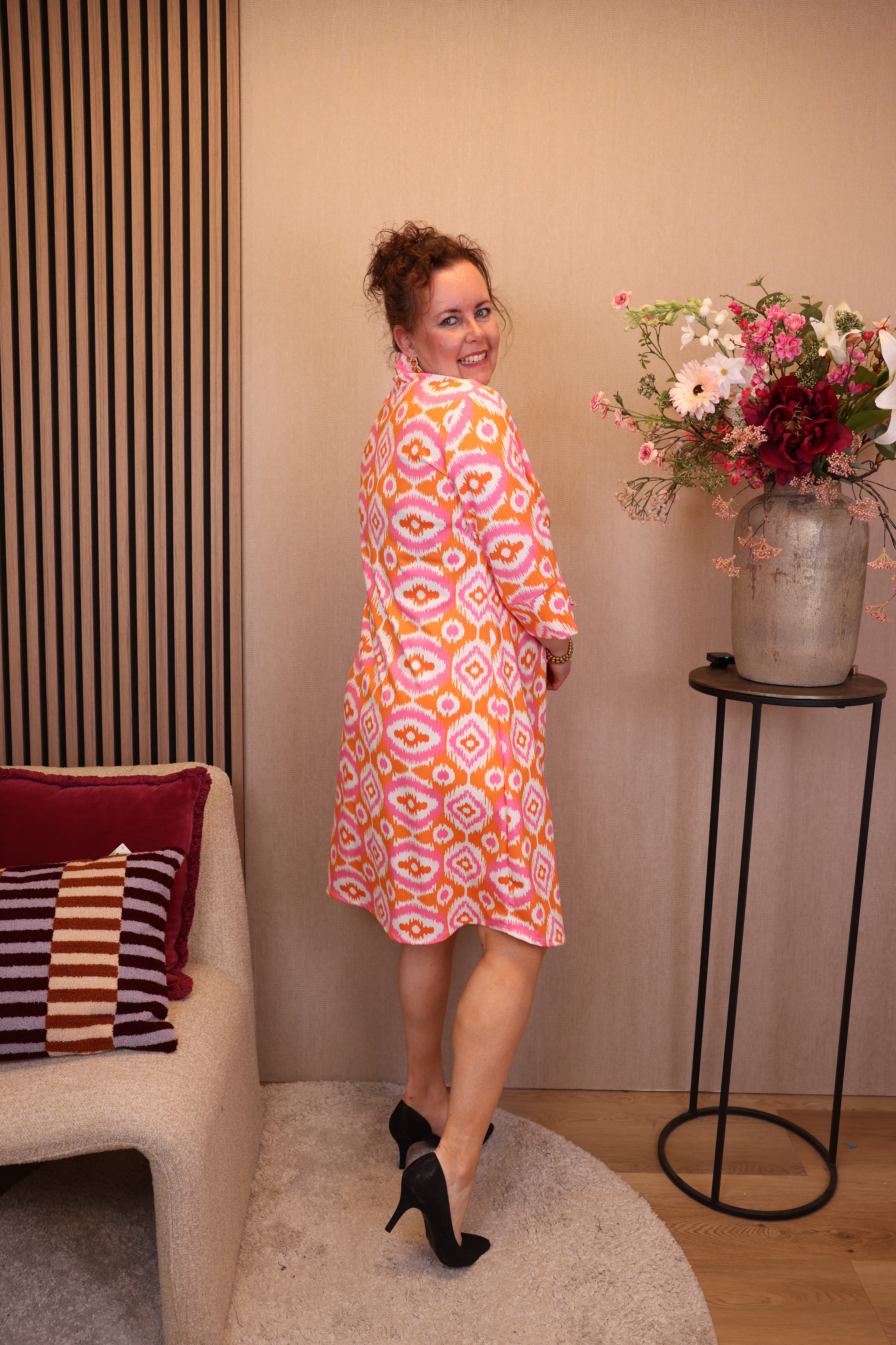 Esmee | Jurk roze