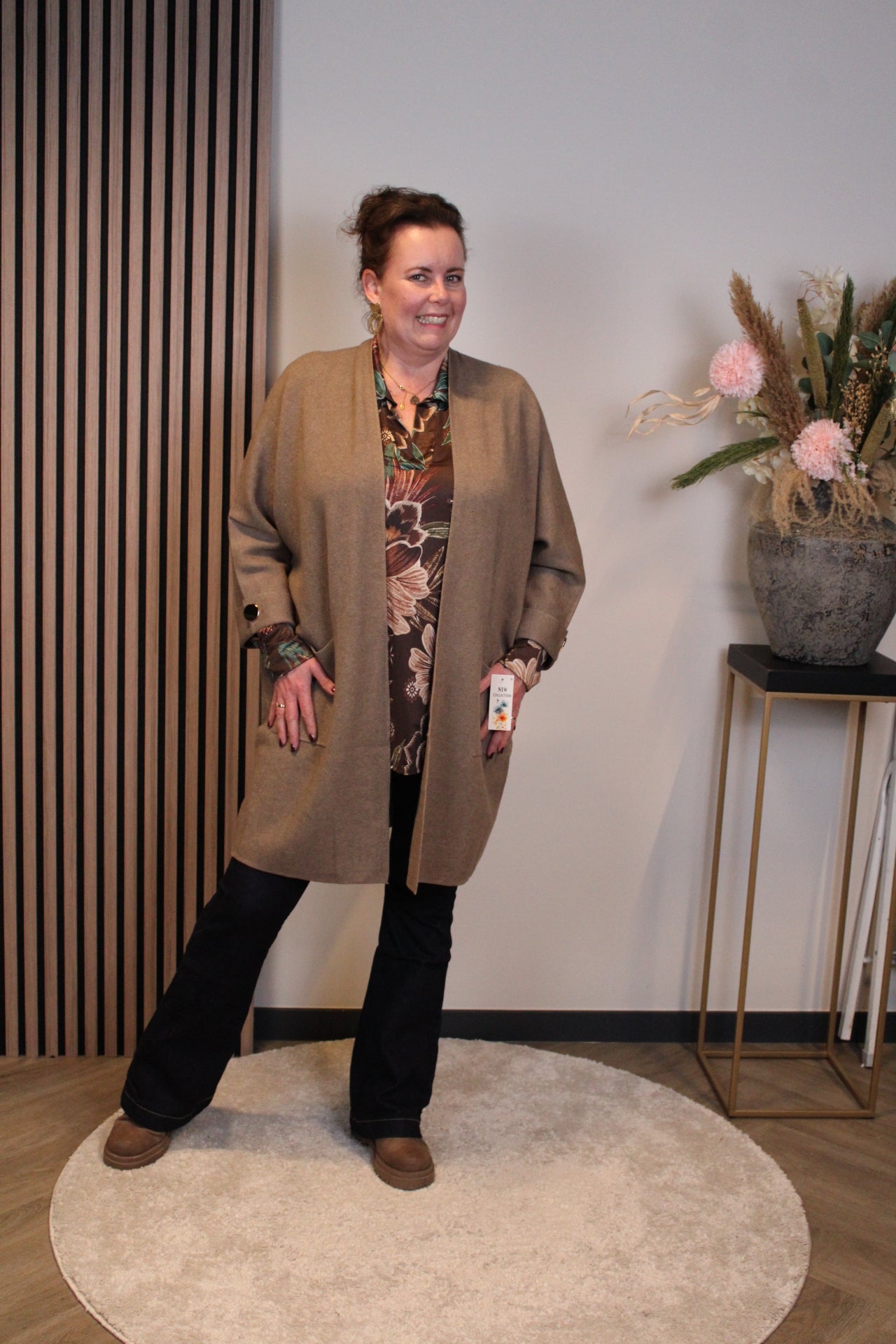 Mae | vest bruin 42 t/m 46