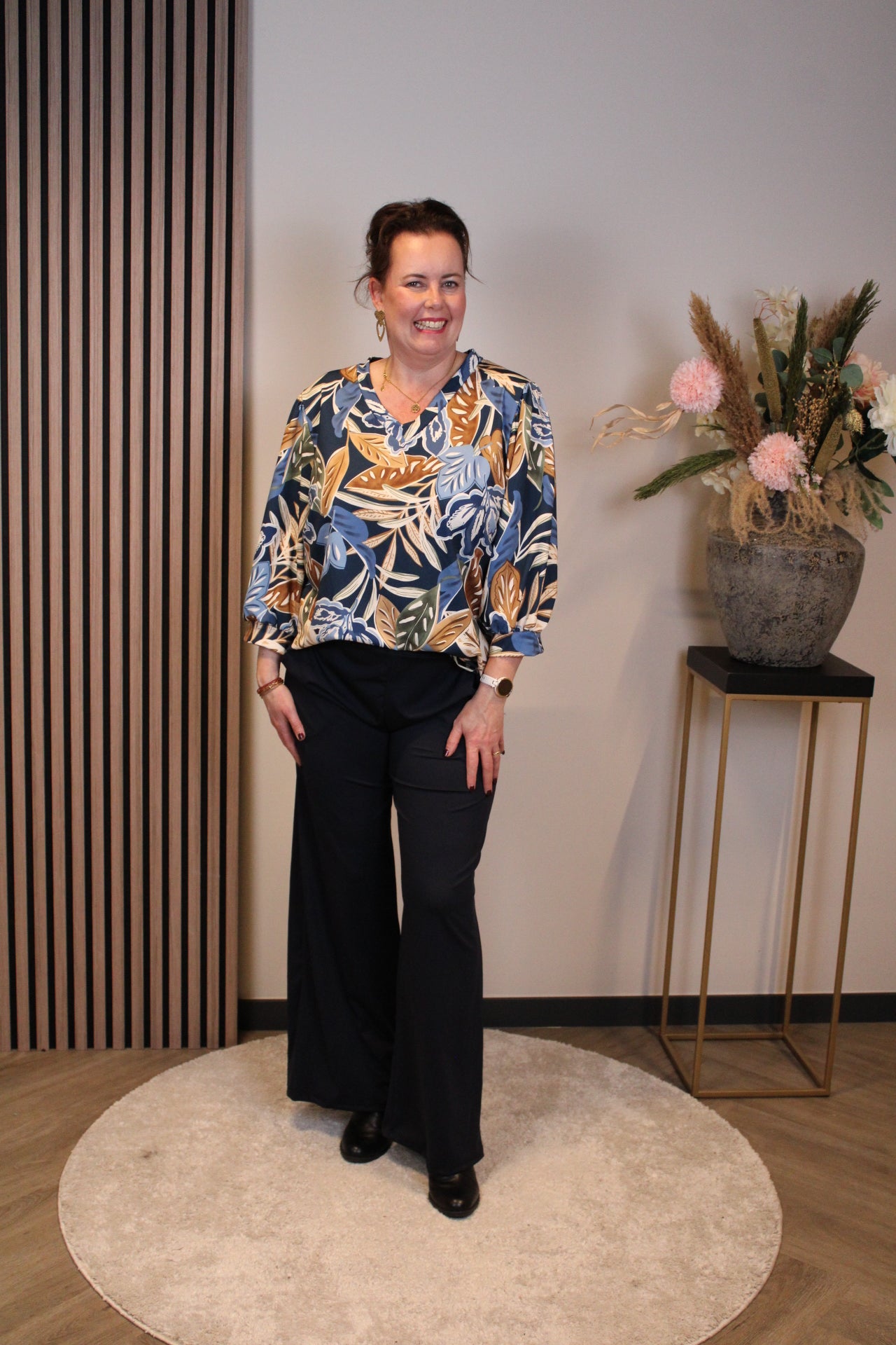 Kiki | Broek blauw 40 t/m 44 (lang model 167–178 cm)