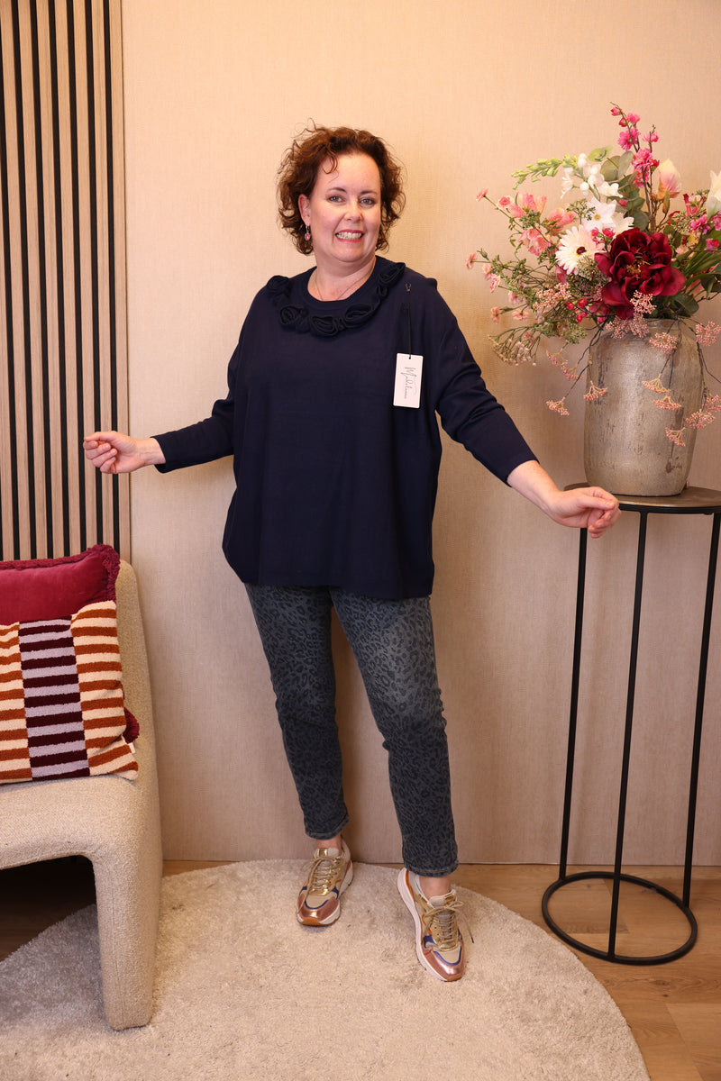 Monica | Trui blauw