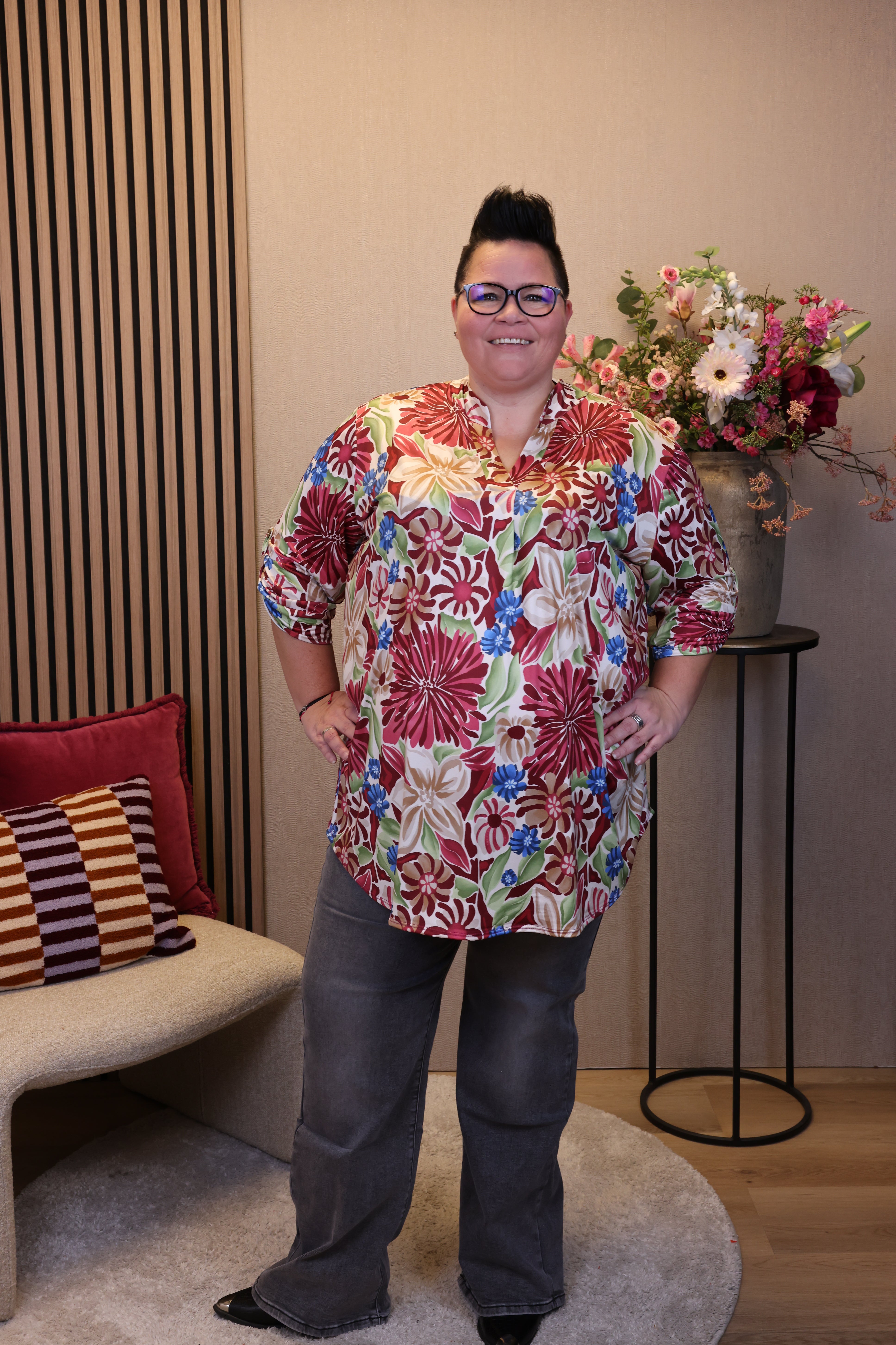 Brigitte | Blouse roze