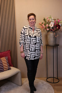 Anouk | Blouse zwart