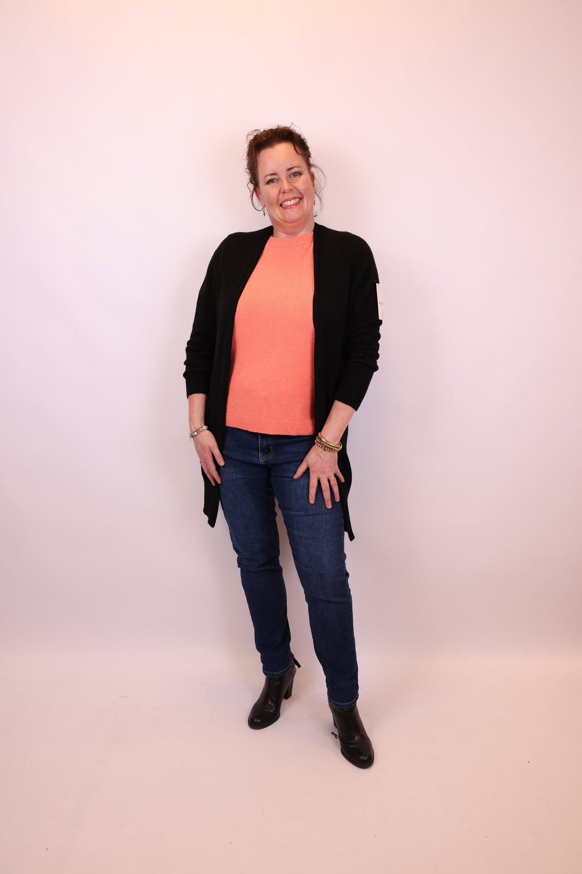Nora | Vest zwart