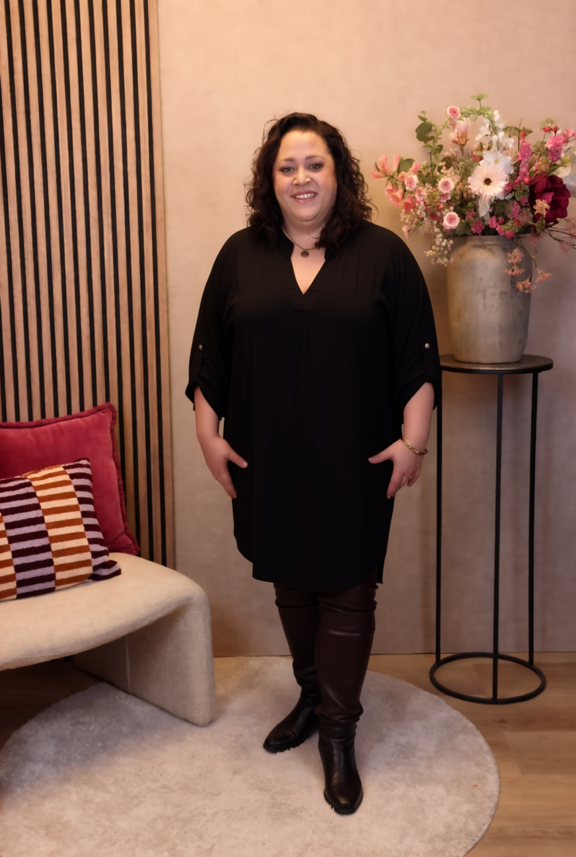 Mila | Tuniek zwart