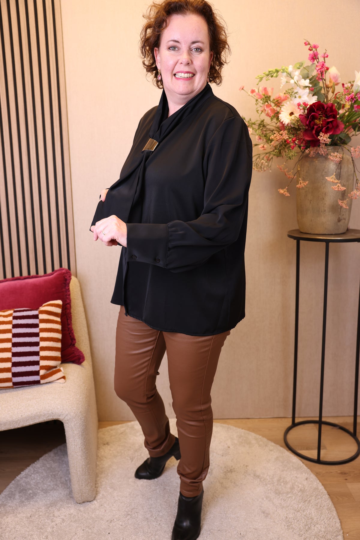 Céline | Blouse zwart
