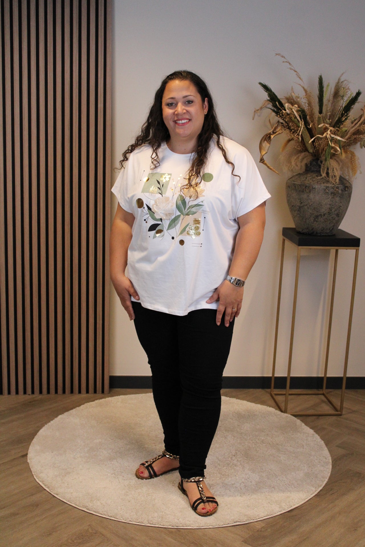 Uniek | T-shirt groen 44 t/m 48