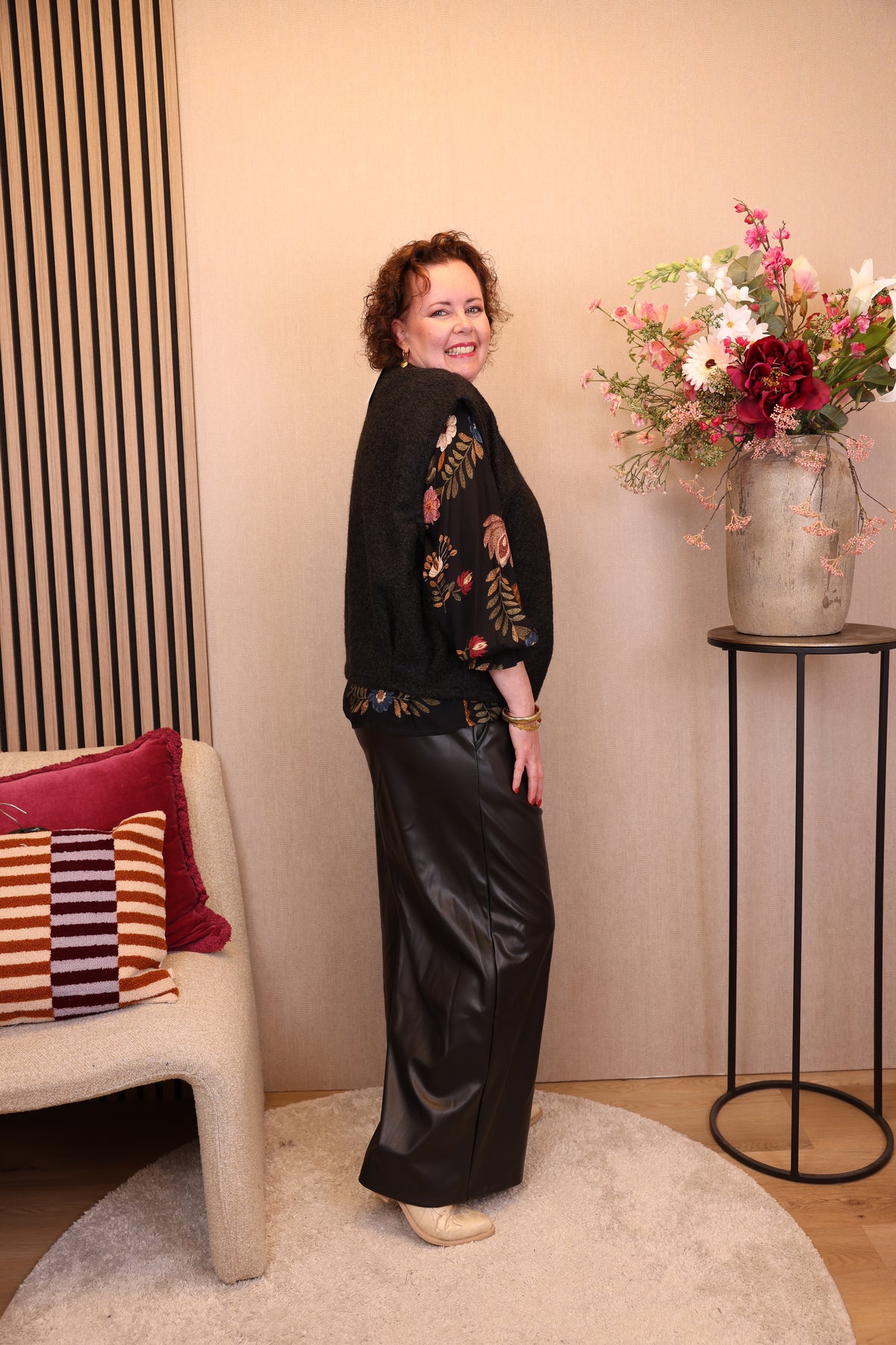 Nienke | Gilet zwart