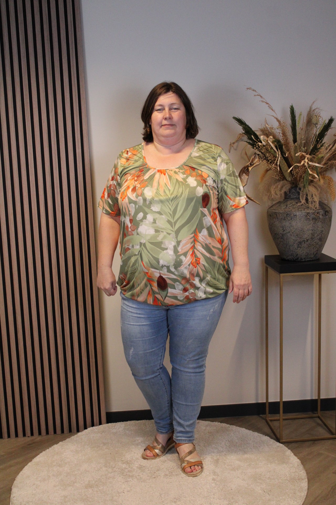 Ayla | Ballon top groen