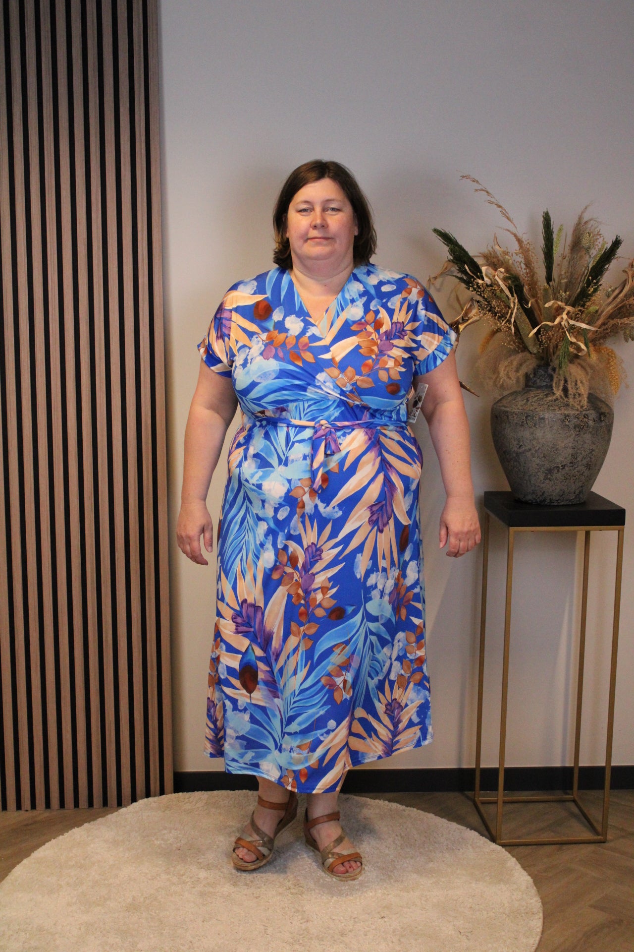 Annebel | Jurk blauw