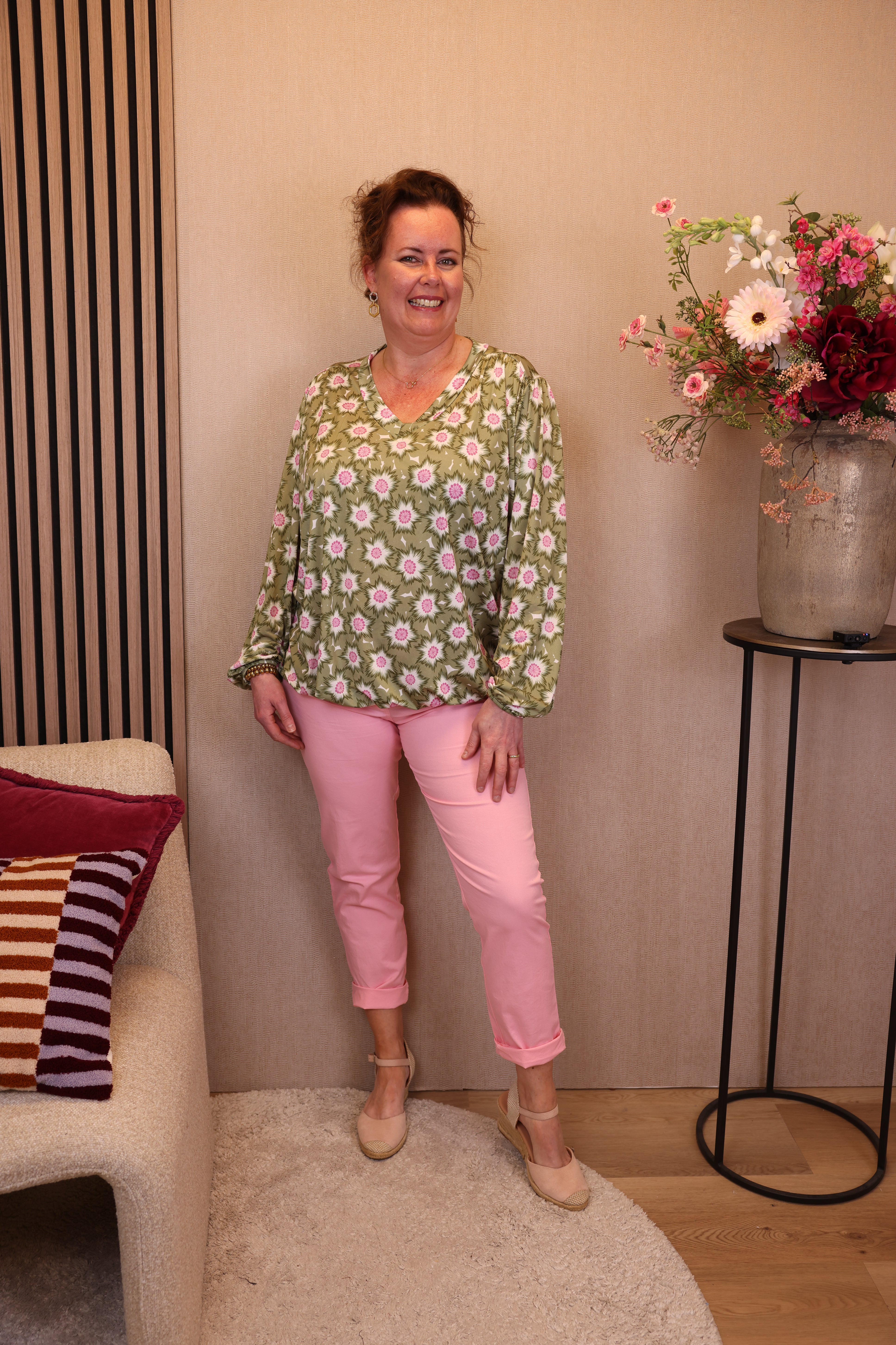 Mirre | Ballon top groen