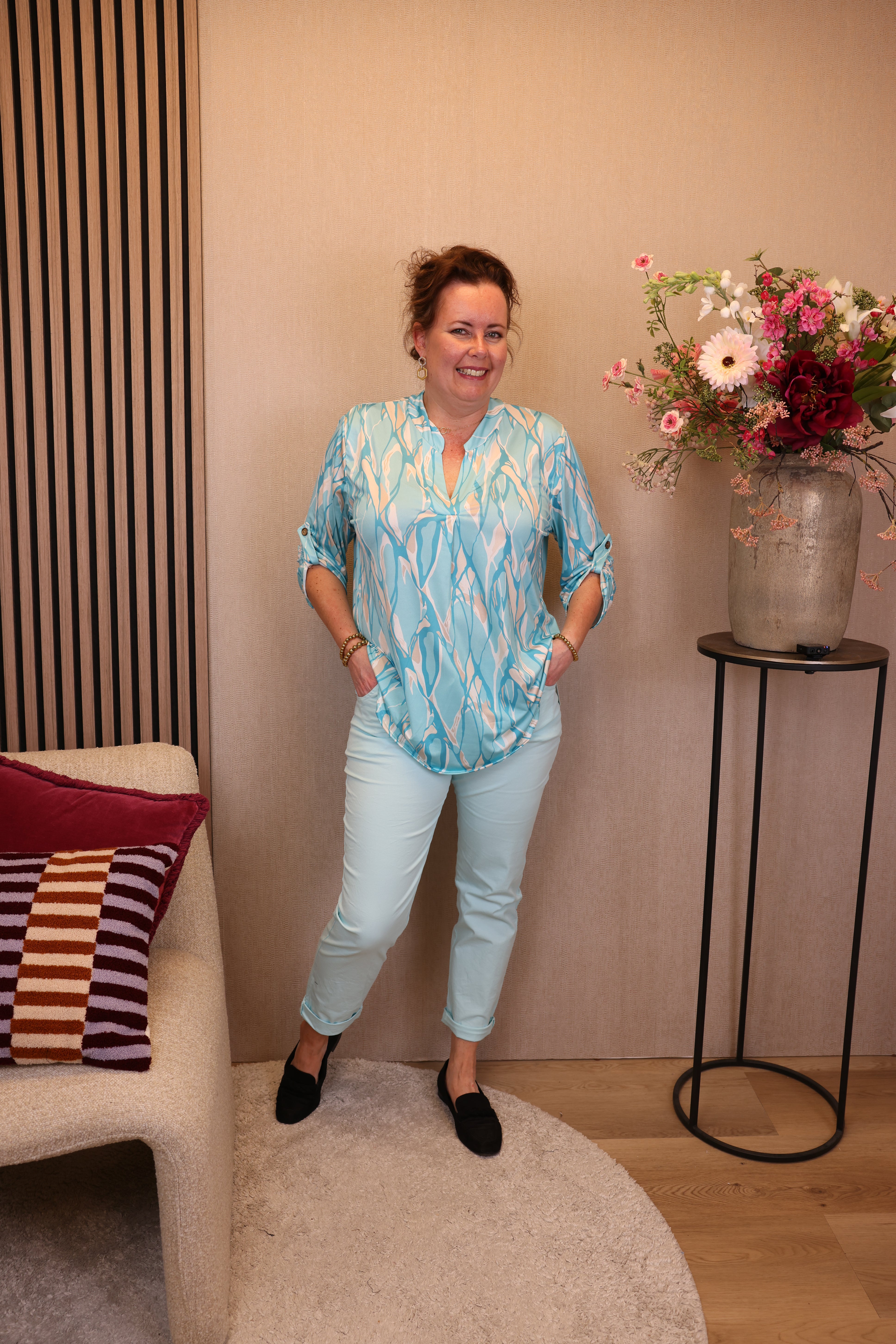 Sanne | Blouse mint