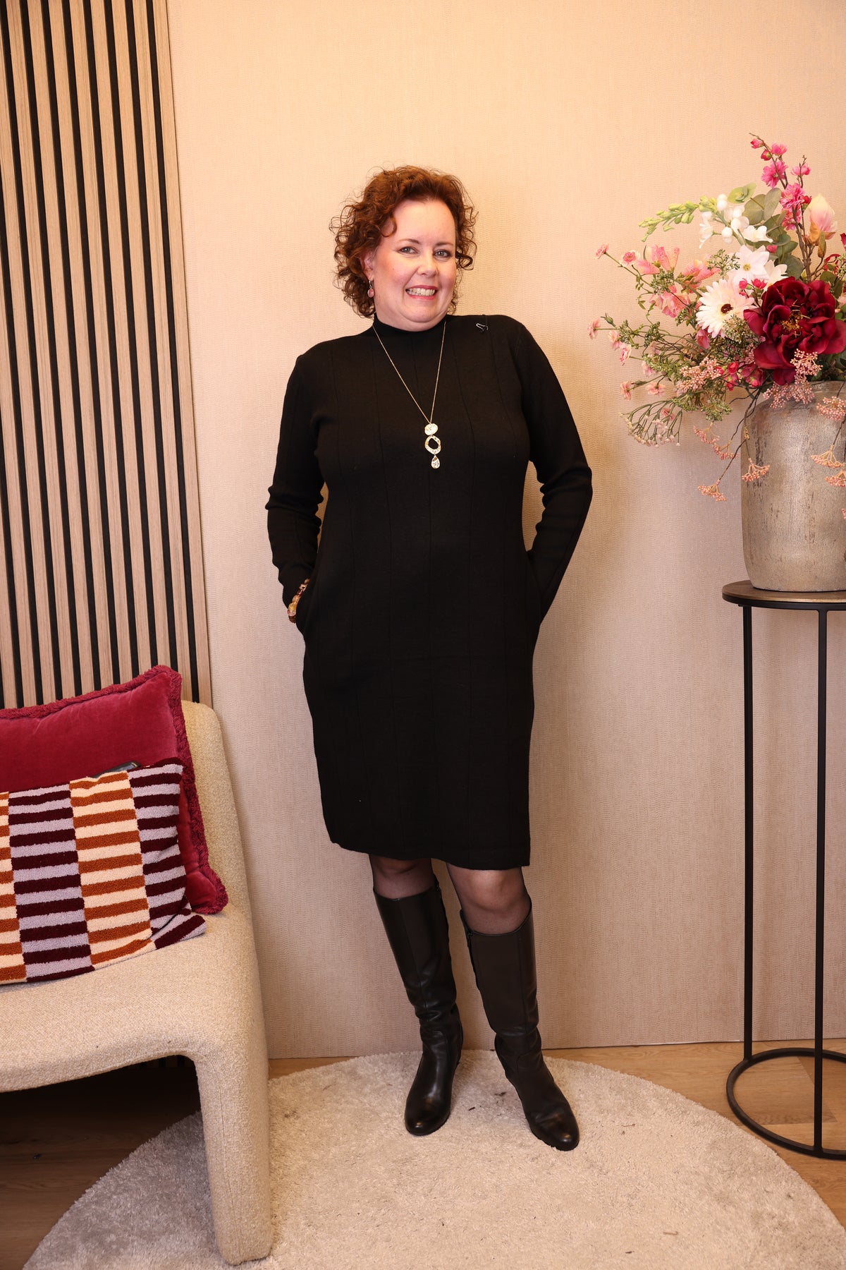 Lena | Jurk zwart