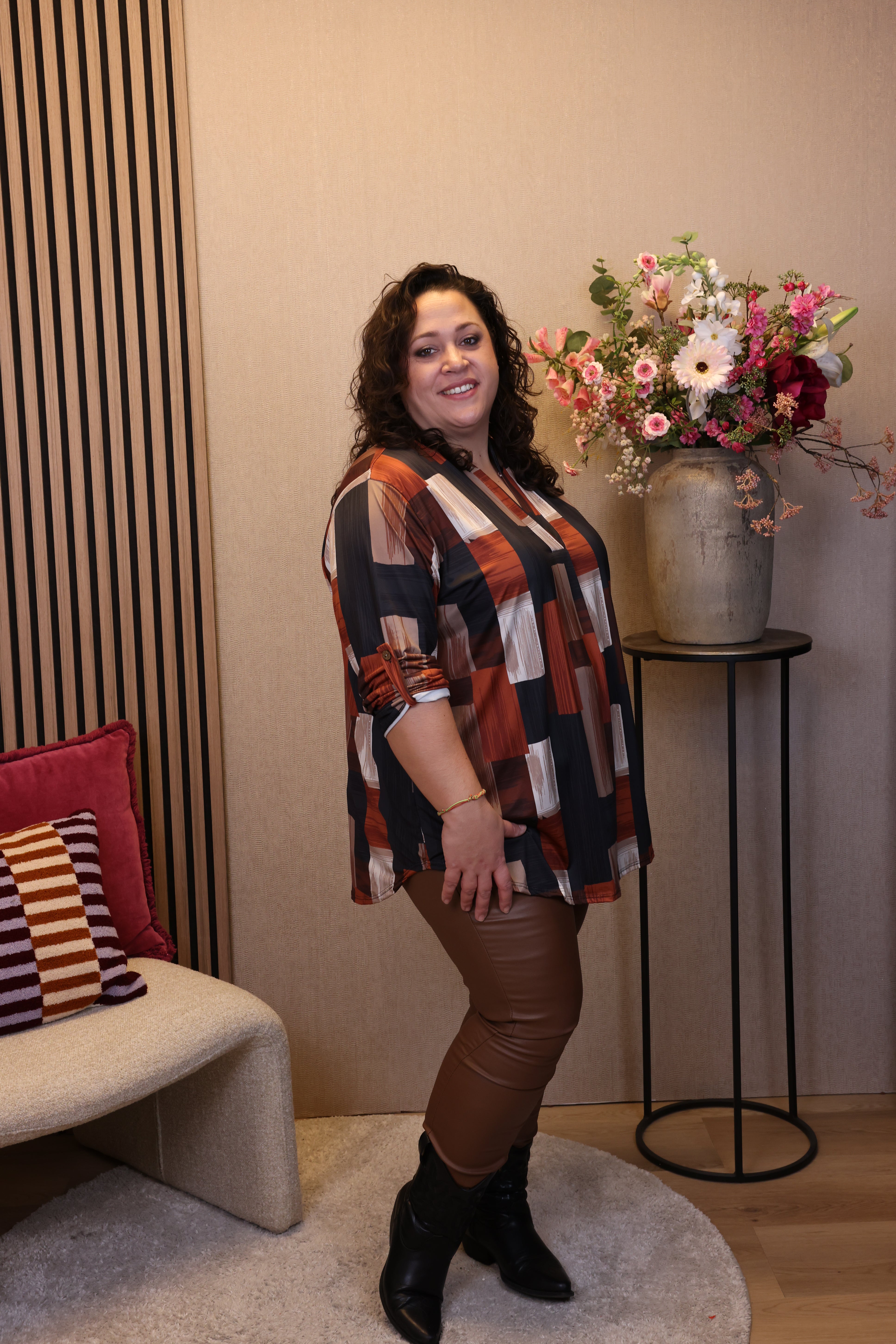 Dione | Blouse zwart