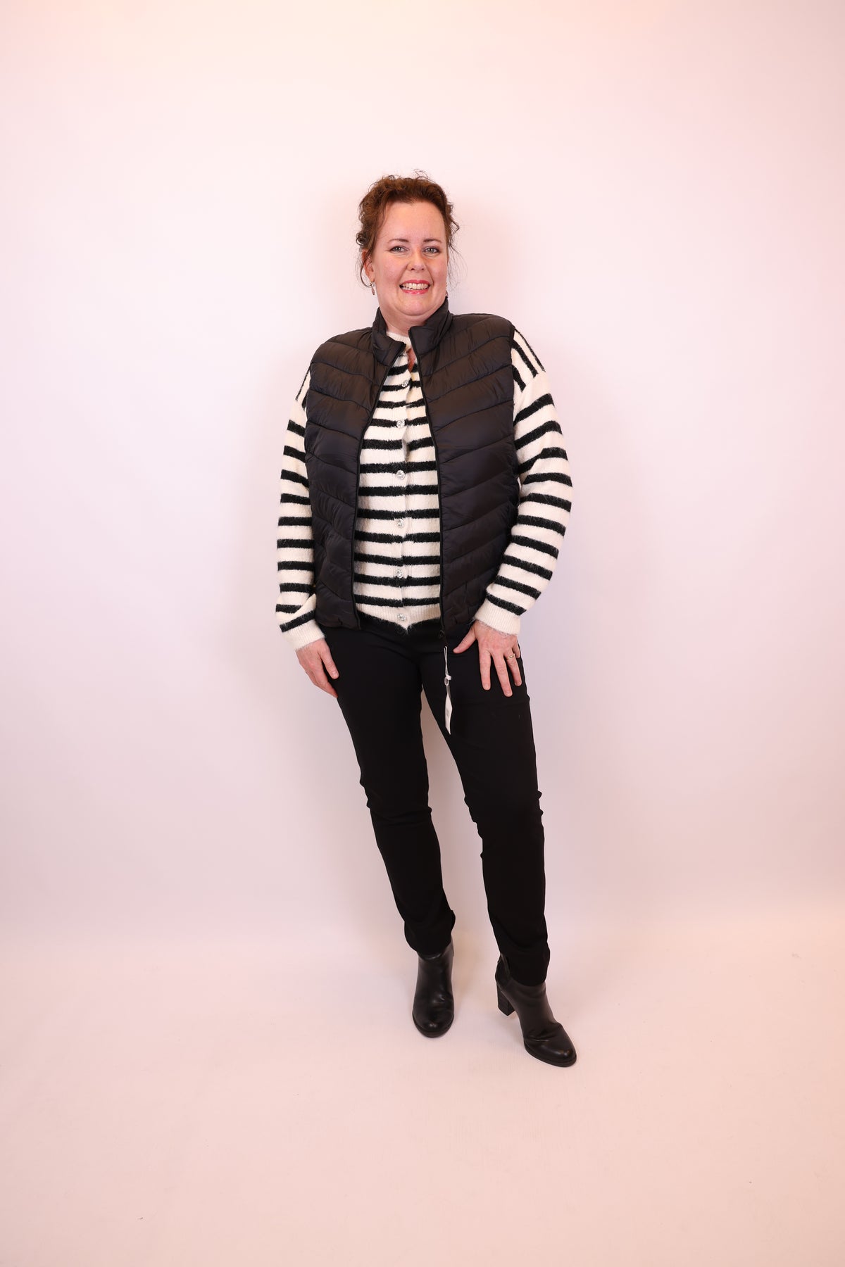 Genke | Bodywarmer zwart