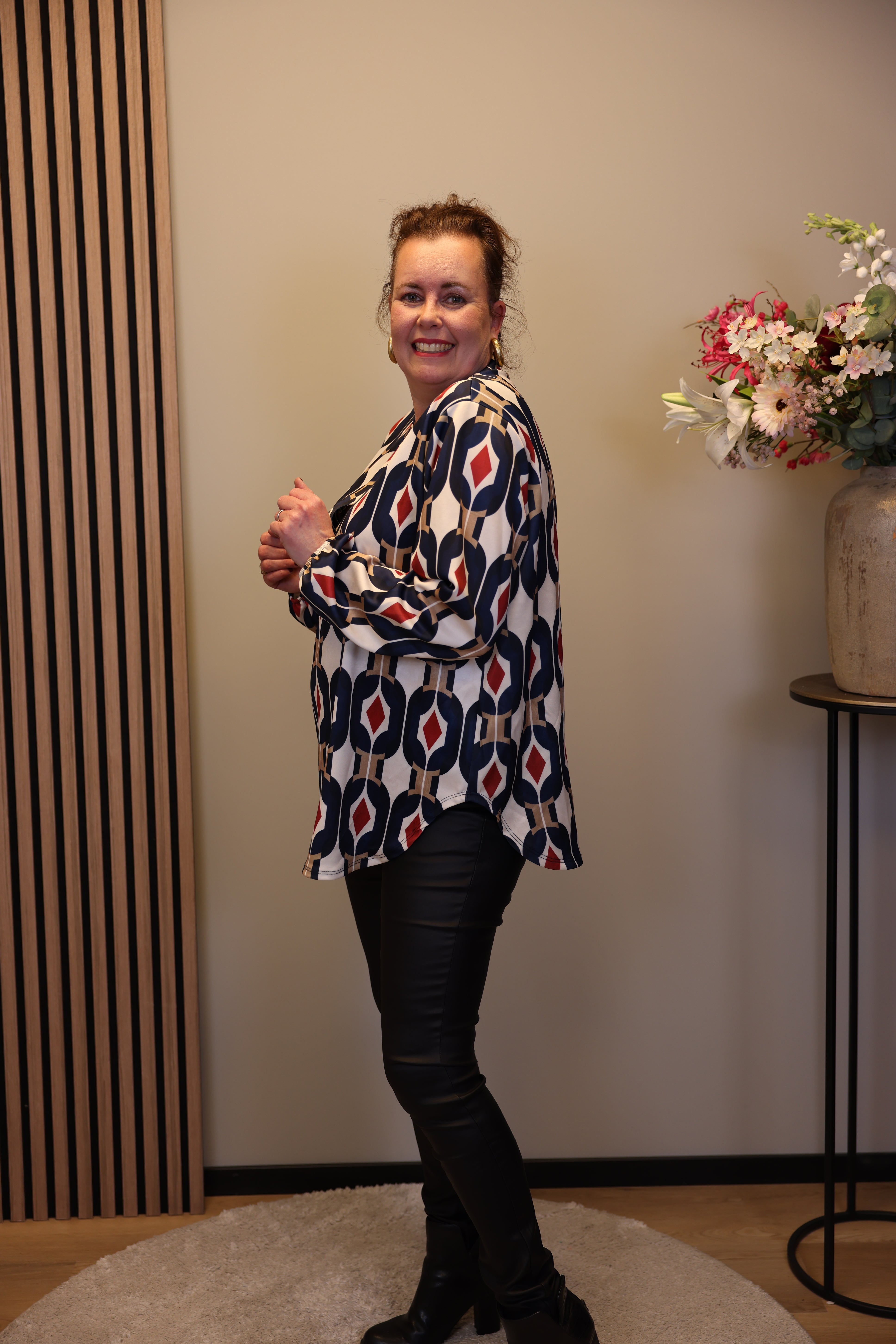 Fieke | Trui blauw