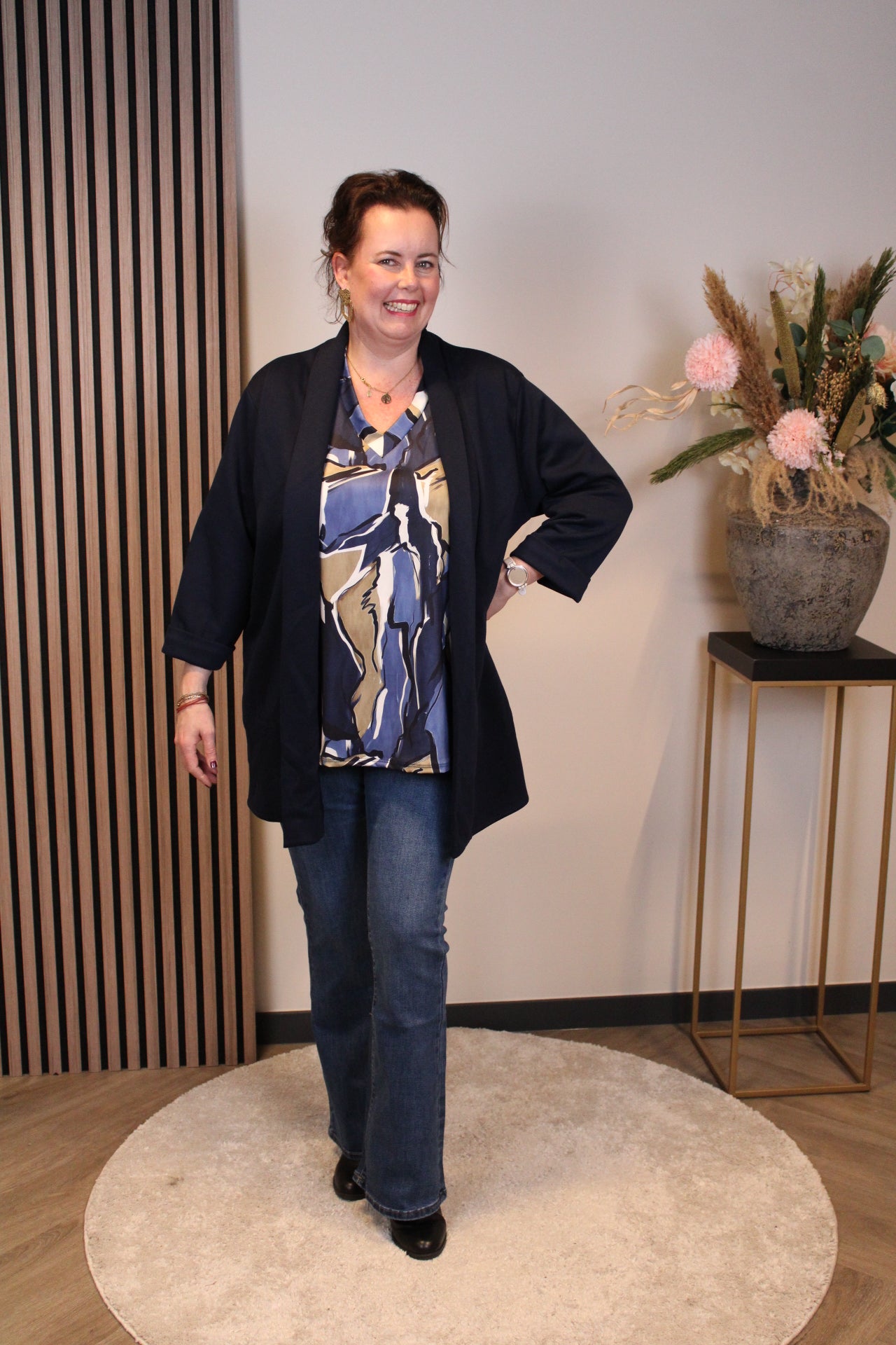 Liv | vest navy 40 t/m 44