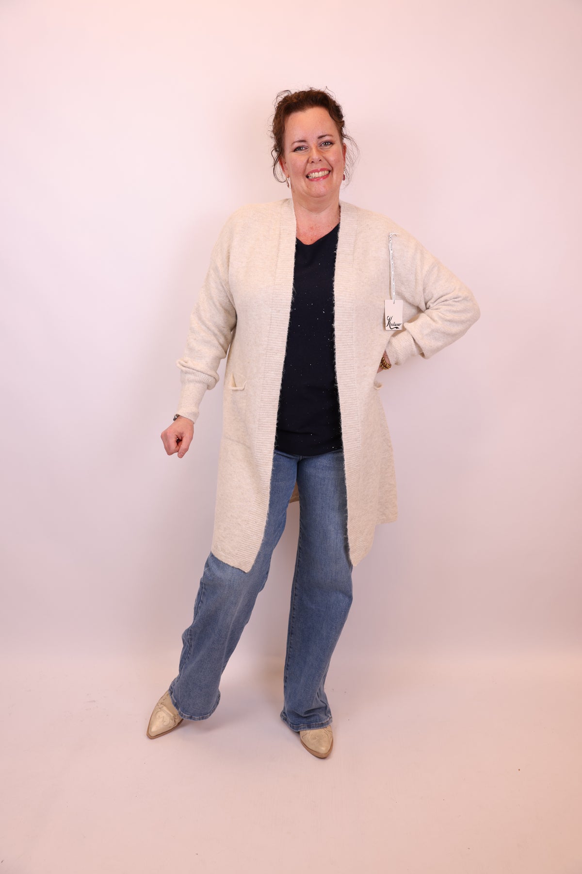Mora | Vest taupe