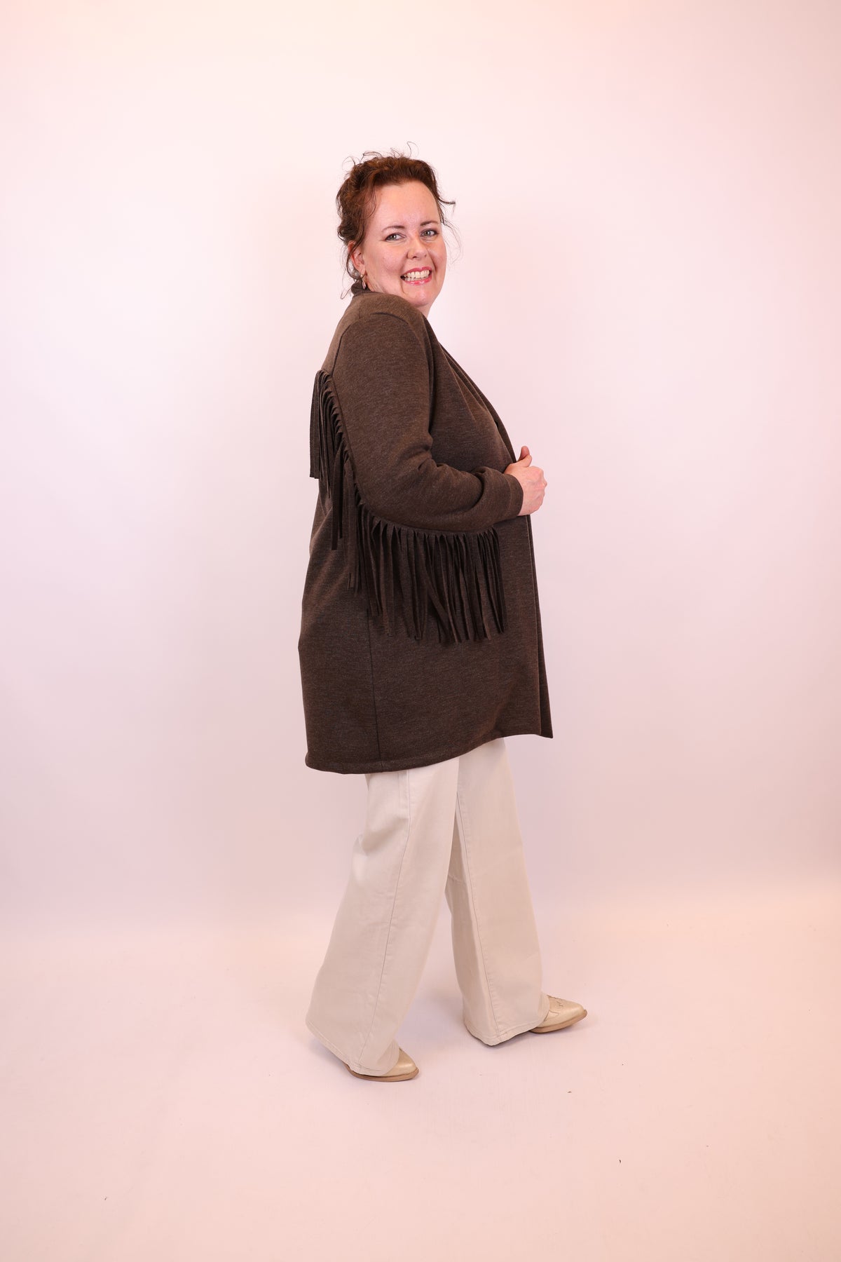 Evi | Vest bruin