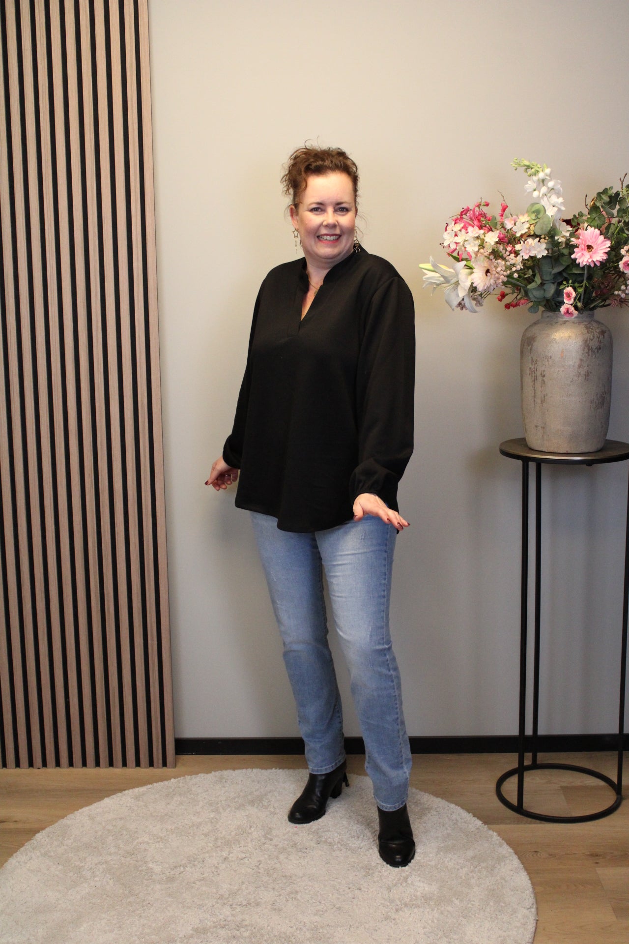 Mae | trui zwart 40 t/m 44