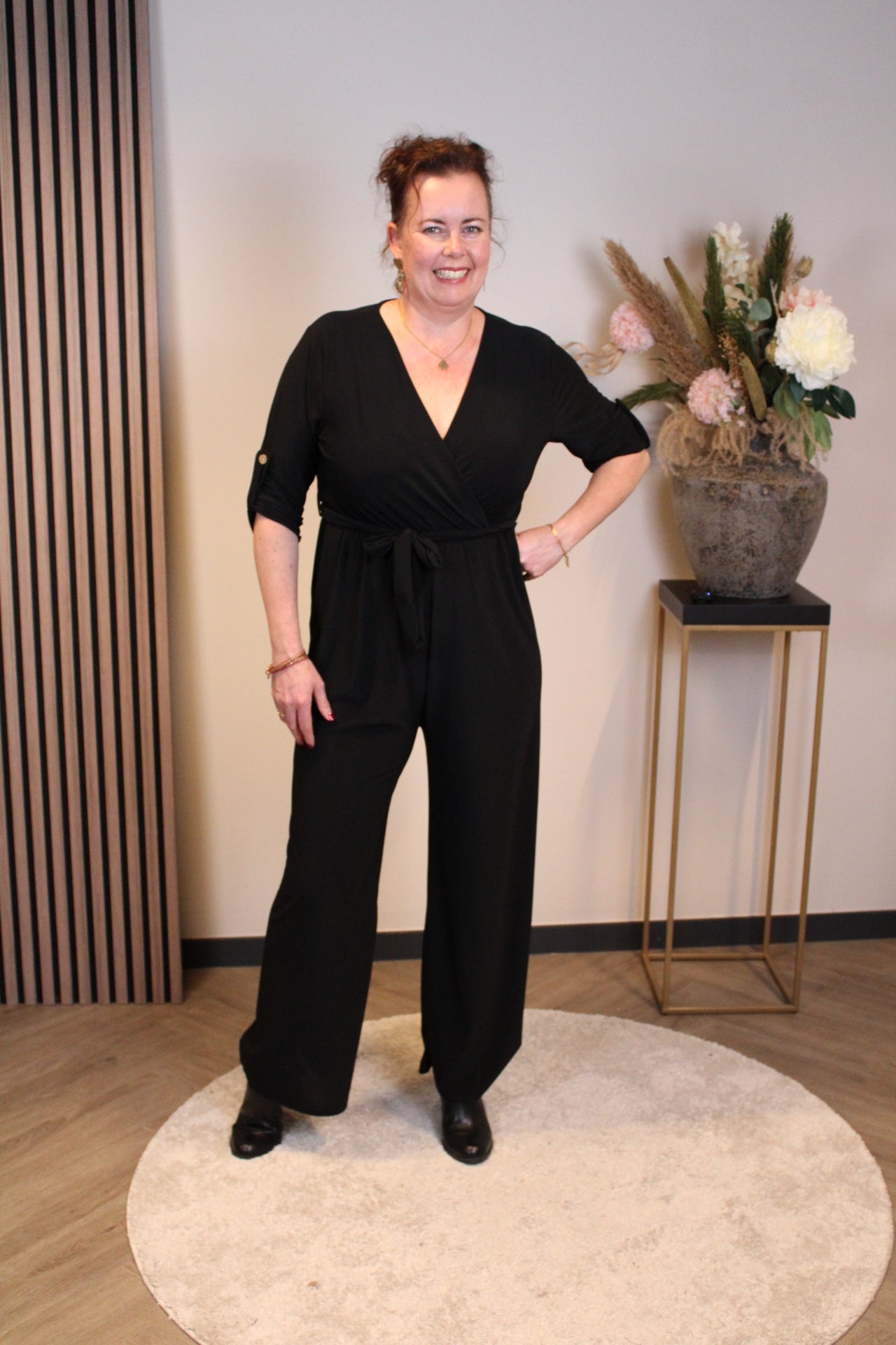 Rachel | Jumpsuit zwart 38 t/m 42