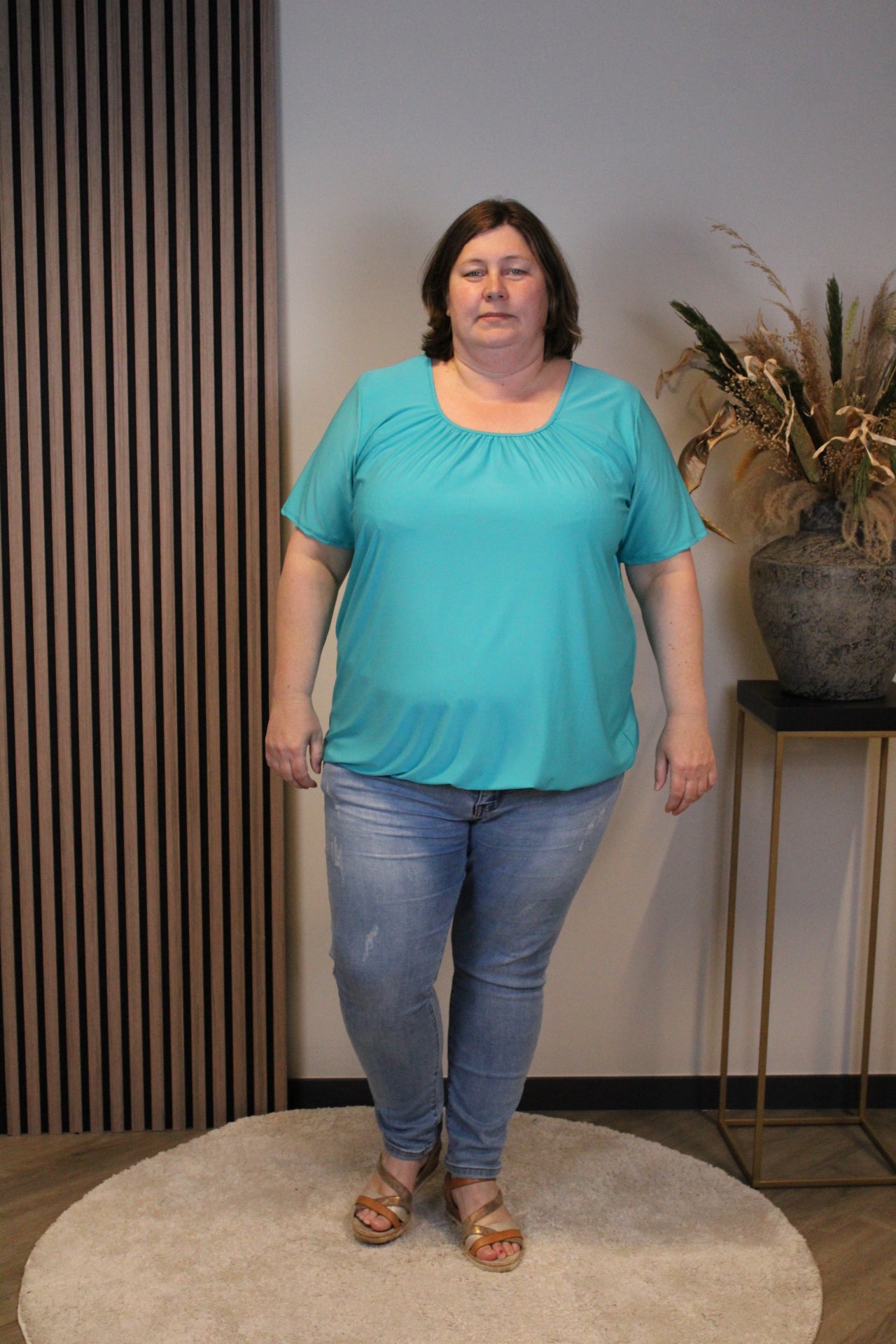 Madi | Ballon top mint