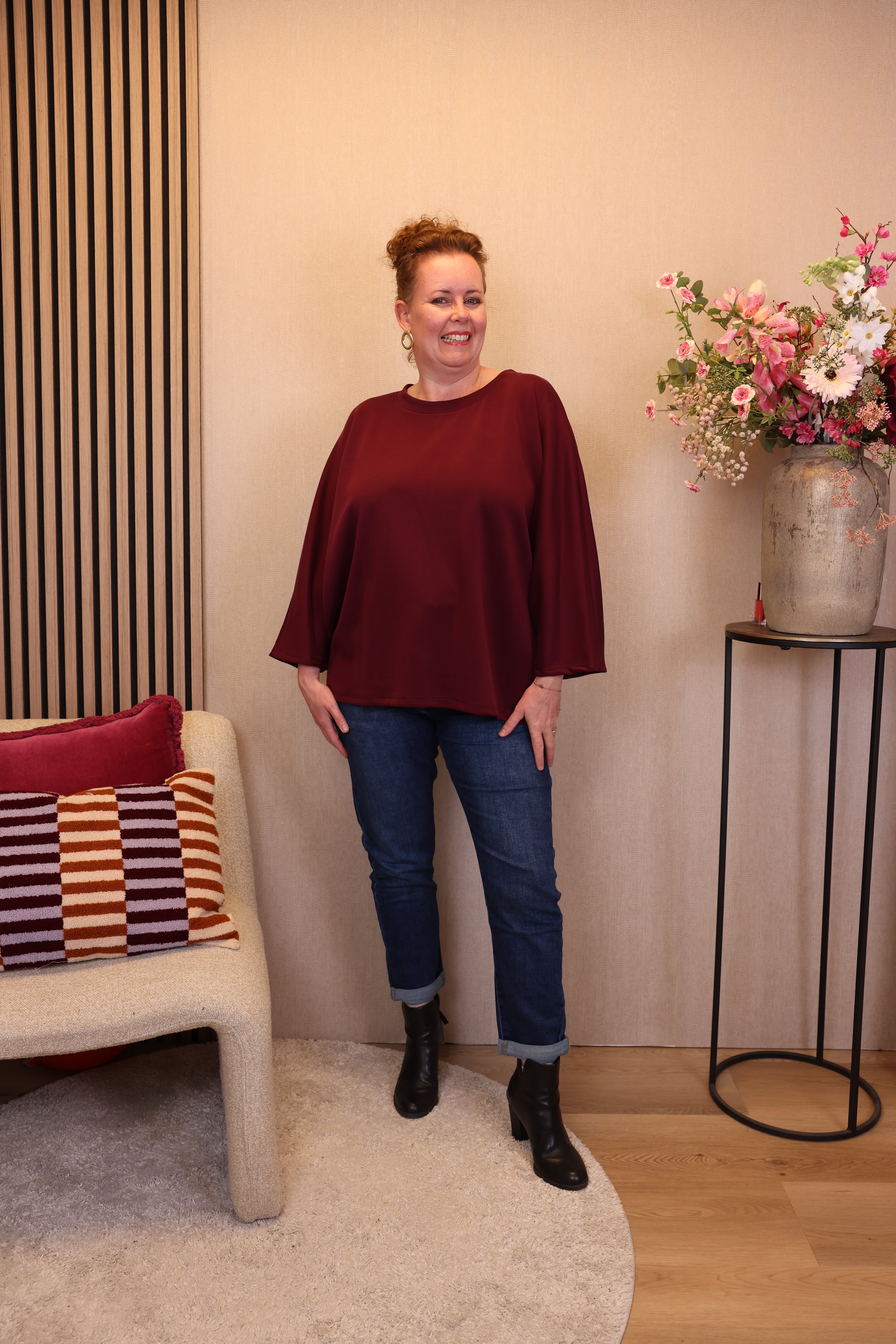 Lola | Trui bordeaux