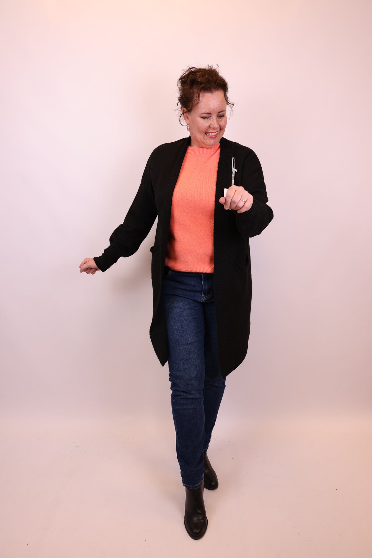 Mora | Vest zwart