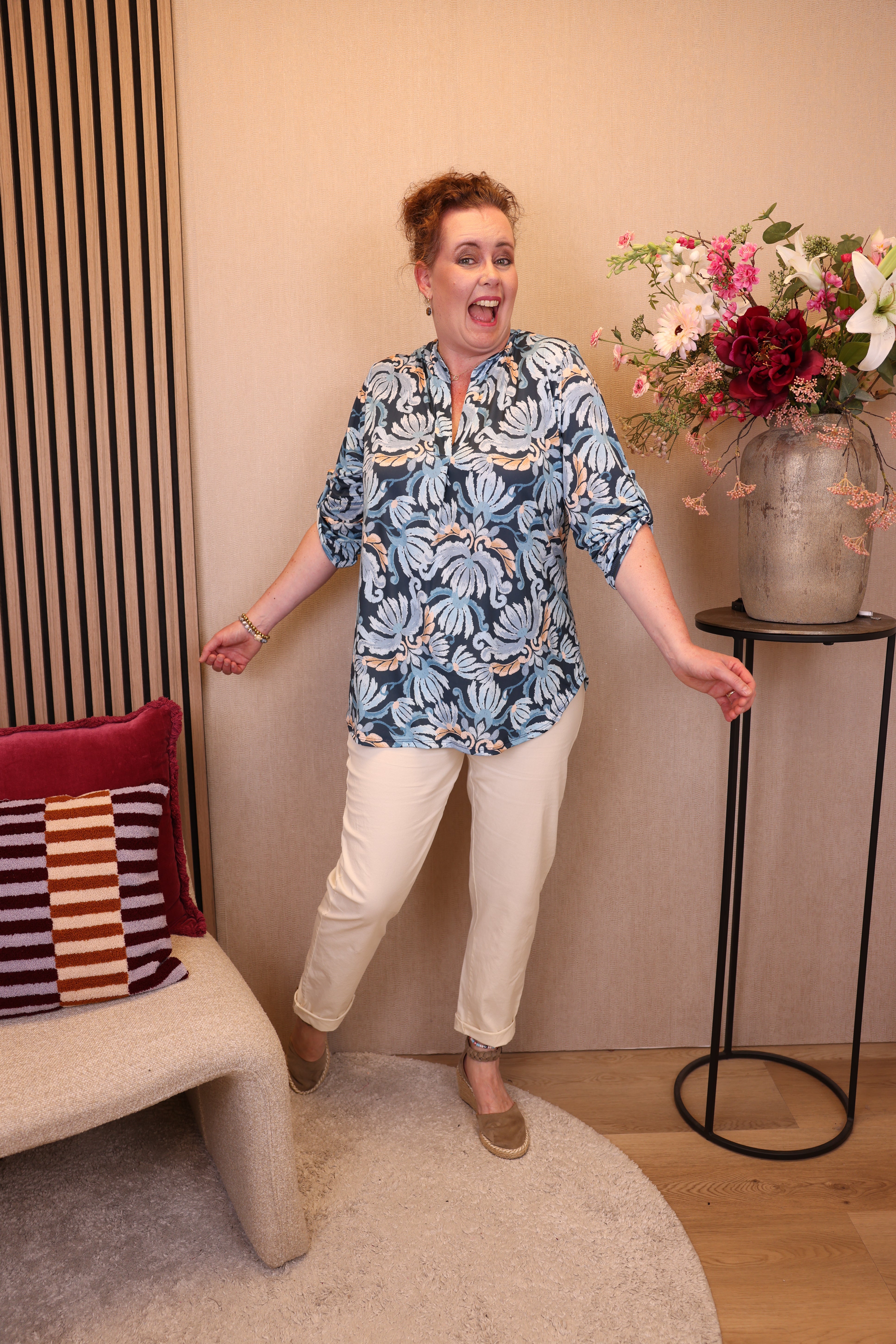 Ninie | Blouse aqua