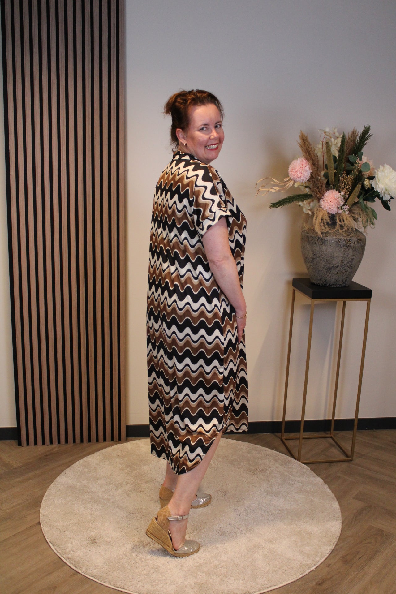 Zofia | Jurk zwart 38 t/m 48