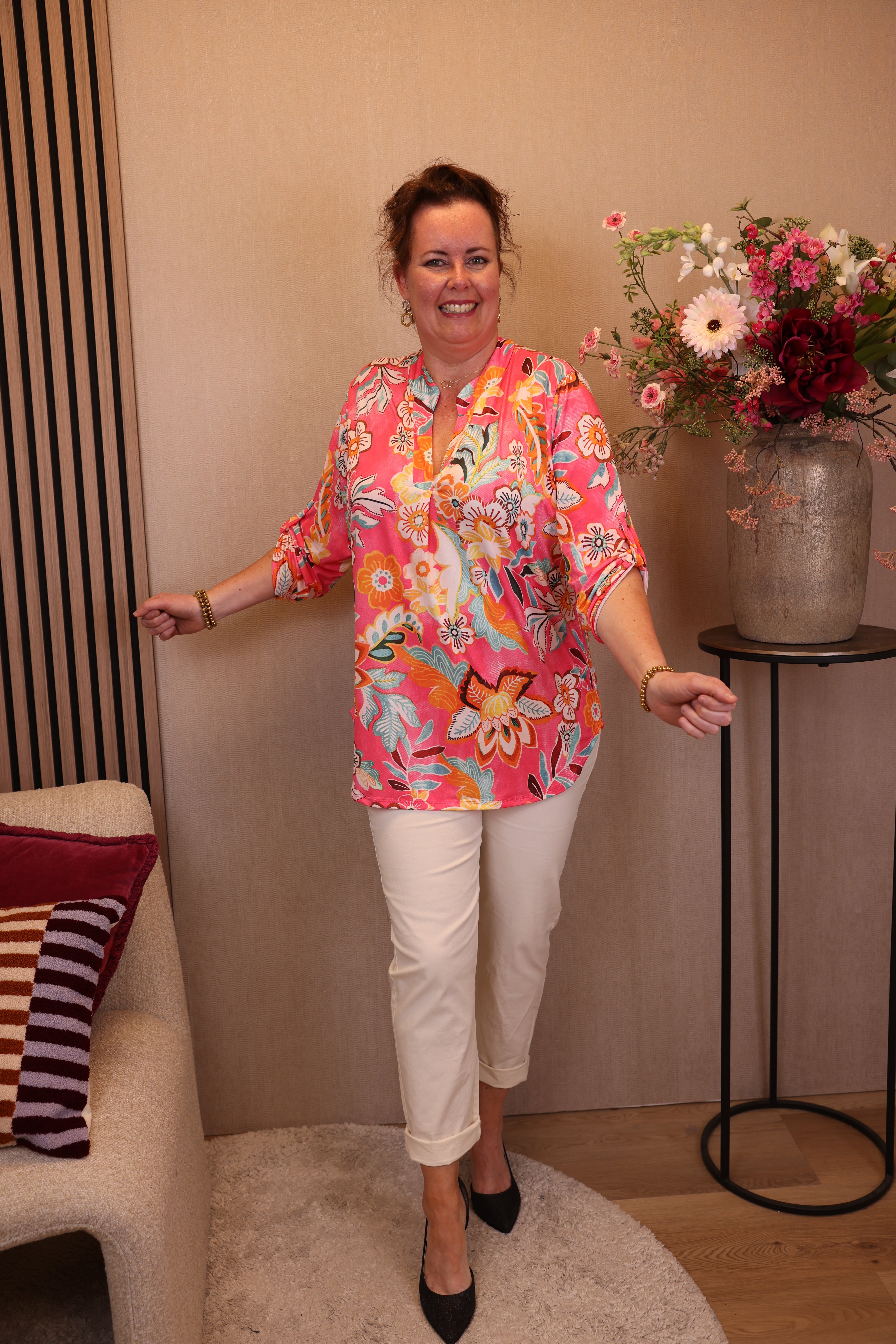 Floree | Blouse roze
