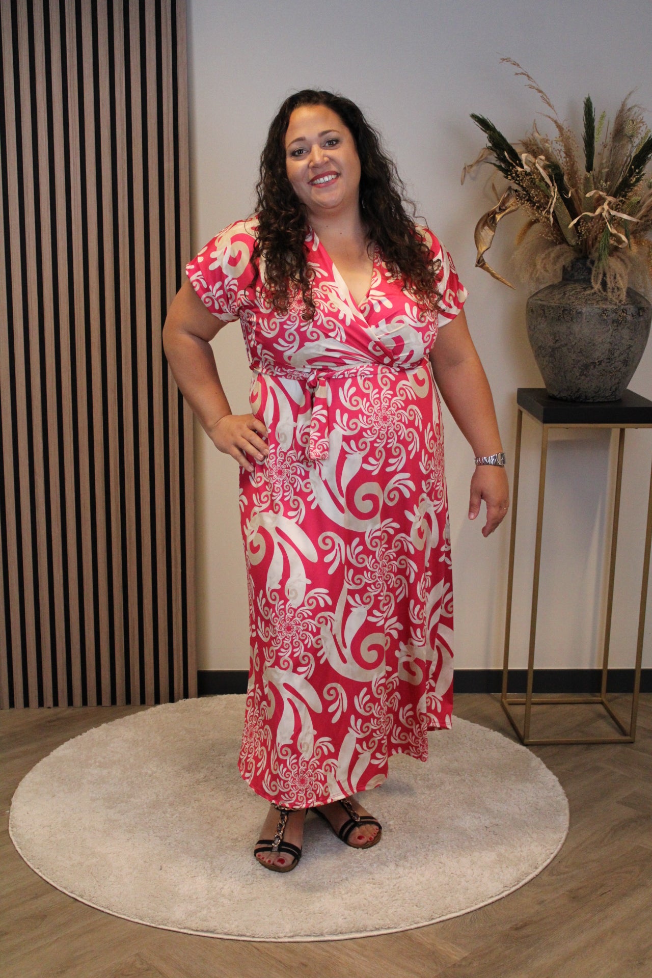 Jessie | Jurk roze 46 t/m 50