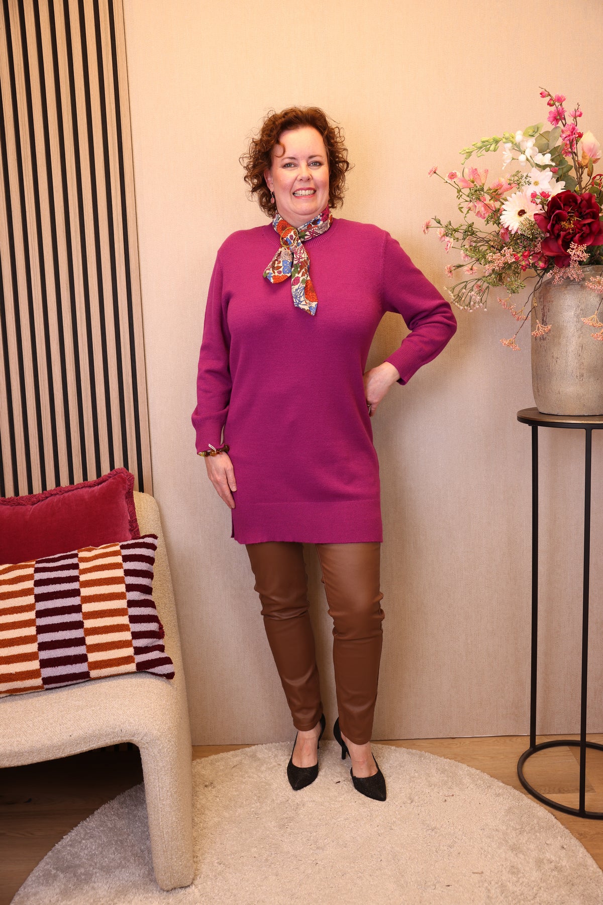 Bodi | Trui/tuniek roze