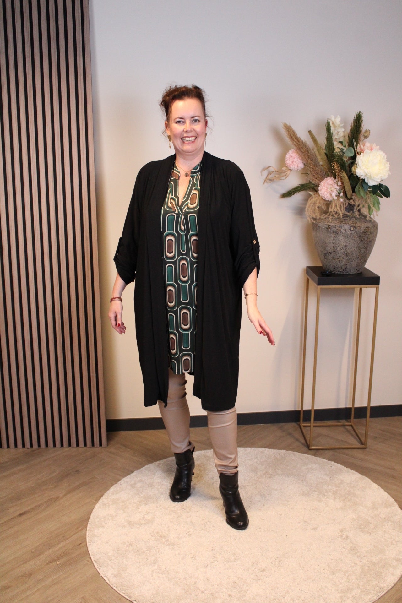 Tineke | Tuniek groen 48 t/m 52